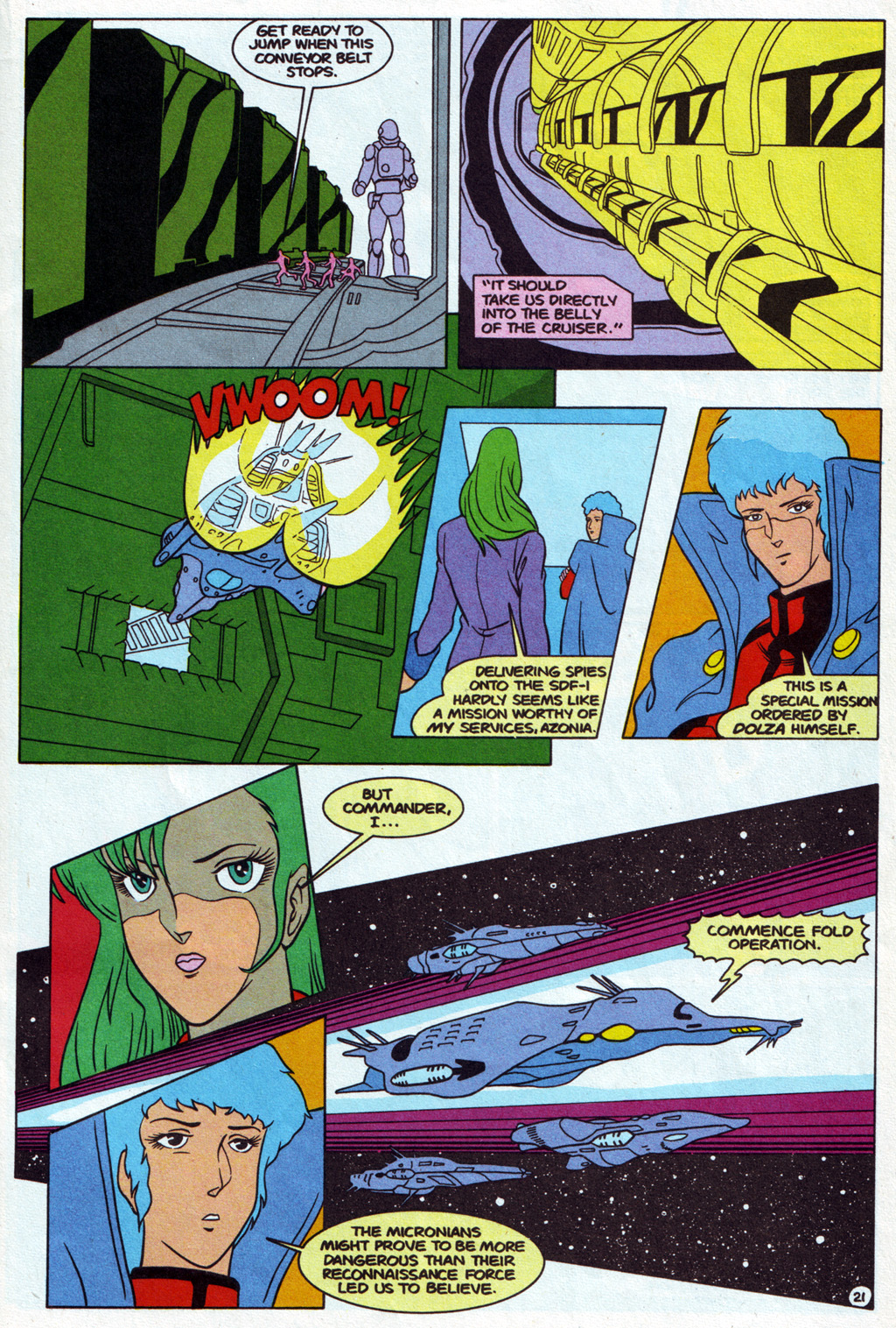 Read online Robotech The Macross Saga comic -  Issue #12 - 23