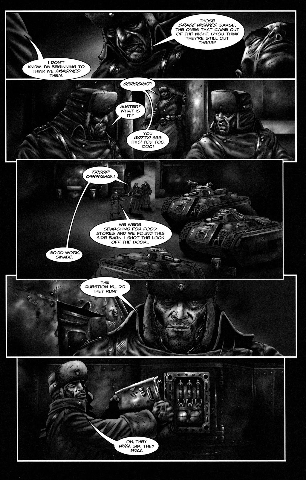 Read online Warhammer 40,000: Lone Wolves comic -  Issue # TPB - 21