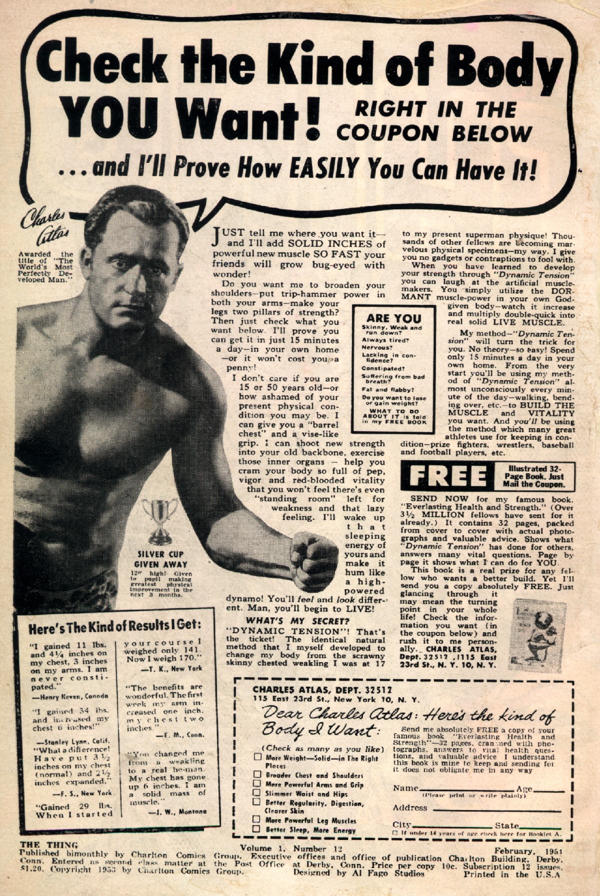 Read online The Thing! (1952) comic -  Issue #12 - 2