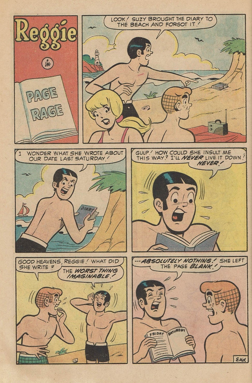 Read online Reggie's Wise Guy Jokes comic -  Issue #22 - 47