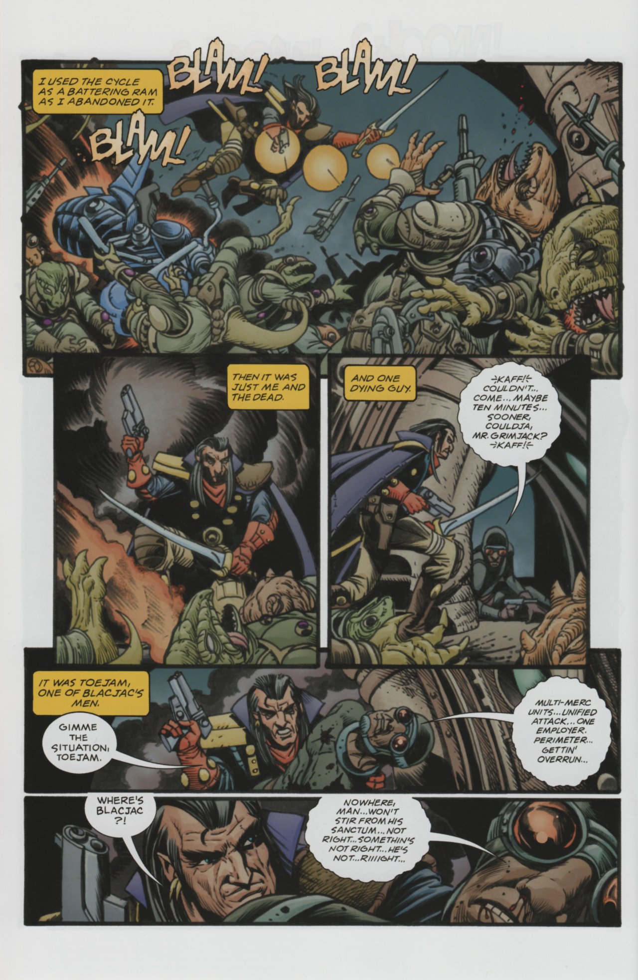 Read online GrimJack: The Manx Cat comic -  Issue #6 - 6