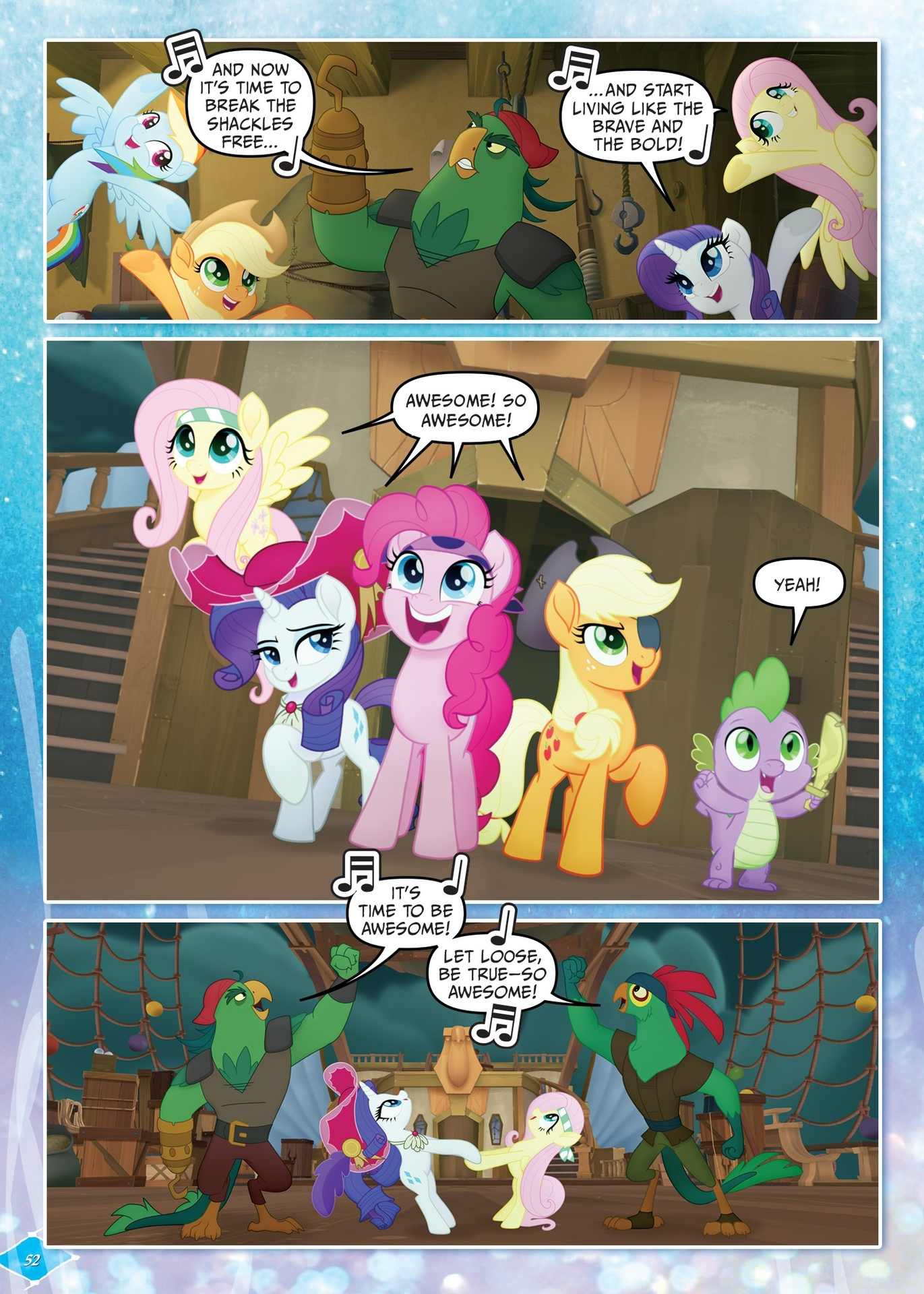 Read online My Little Pony: The Movie Adaptation comic -  Issue # TPB - 53