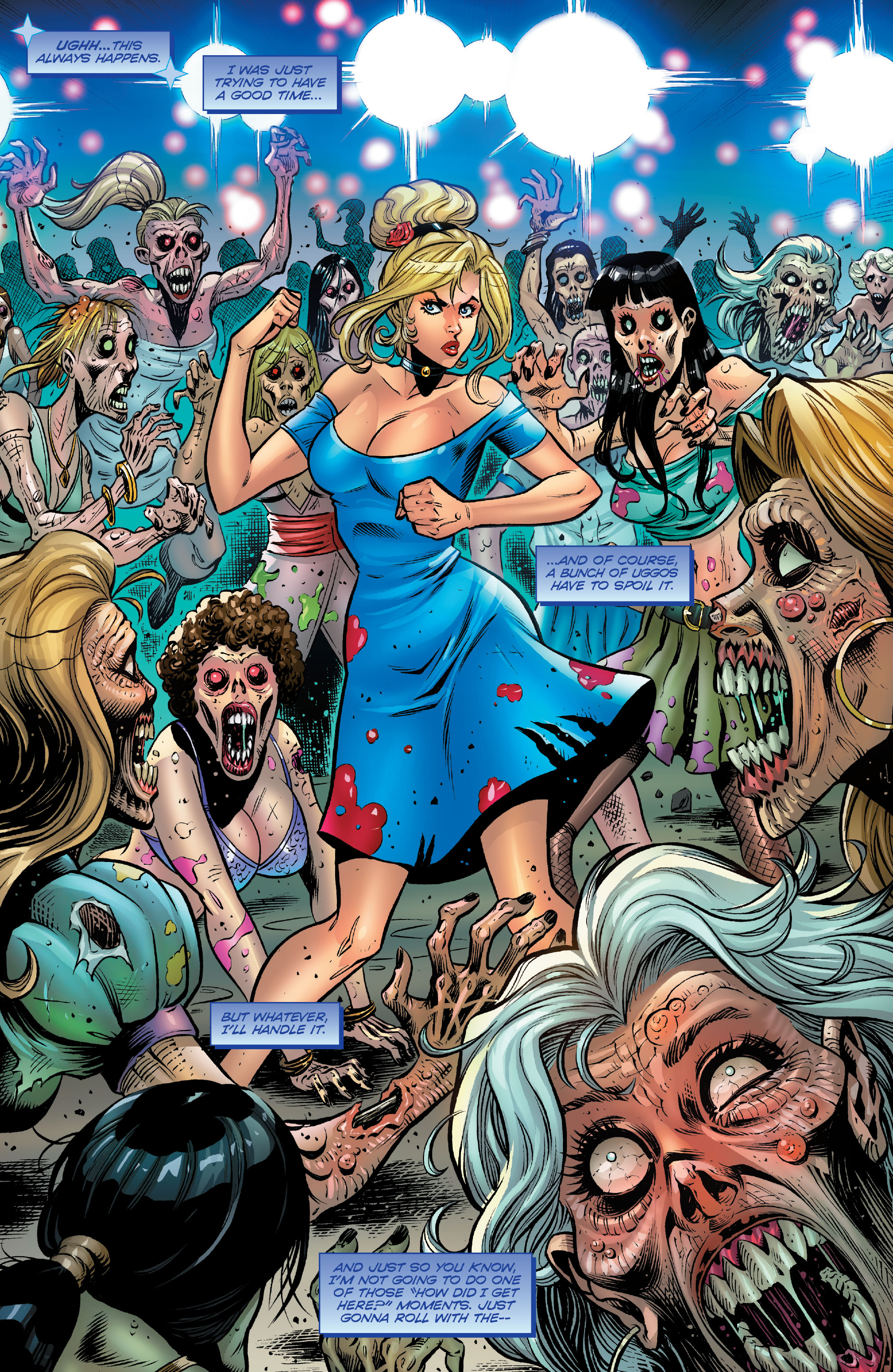 Read online Grimm Spotlight: Cinderella vs Zombies comic -  Issue # Full - 4
