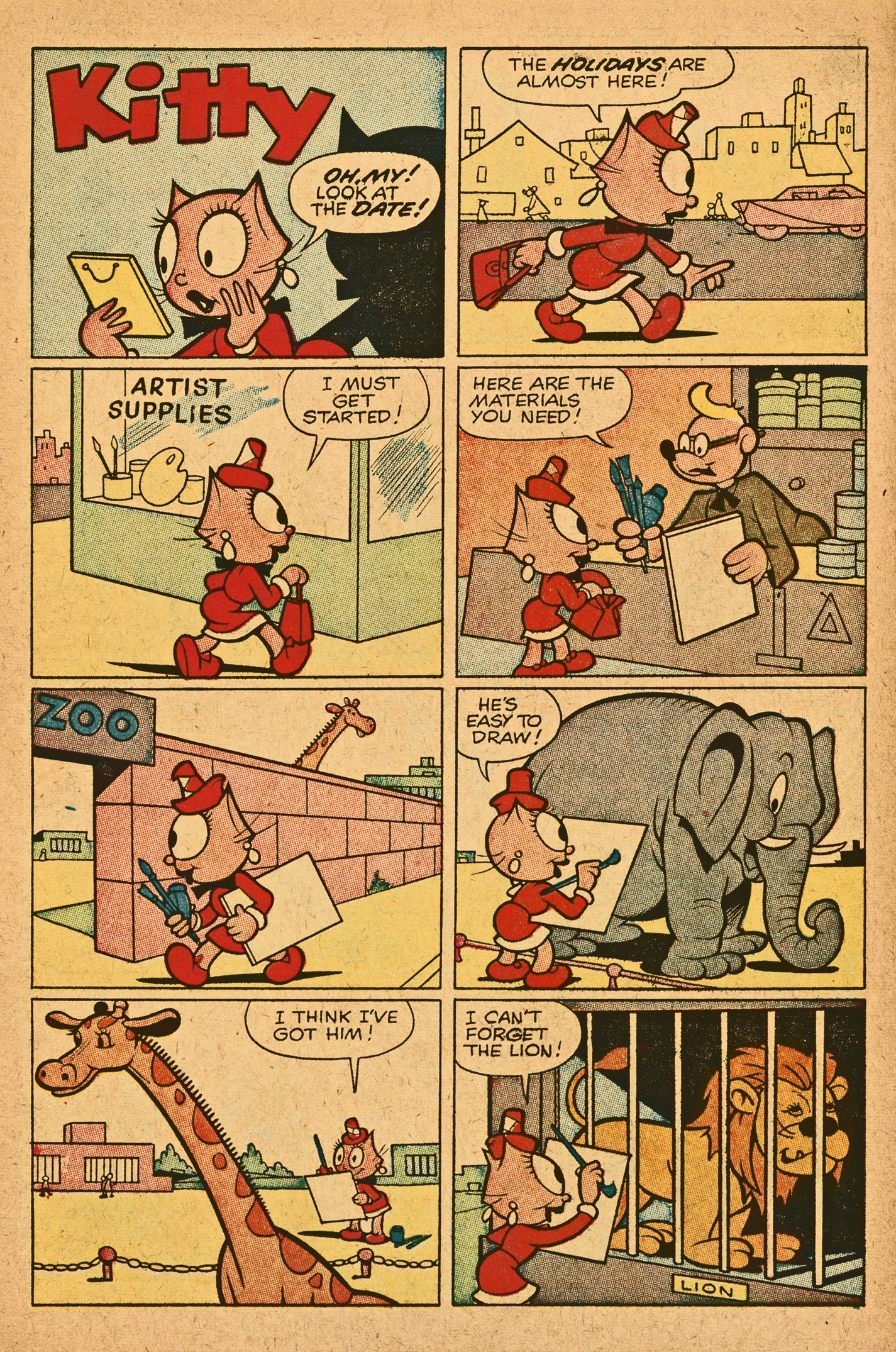 Read online Felix the Cat (1955) comic -  Issue #114 - 10