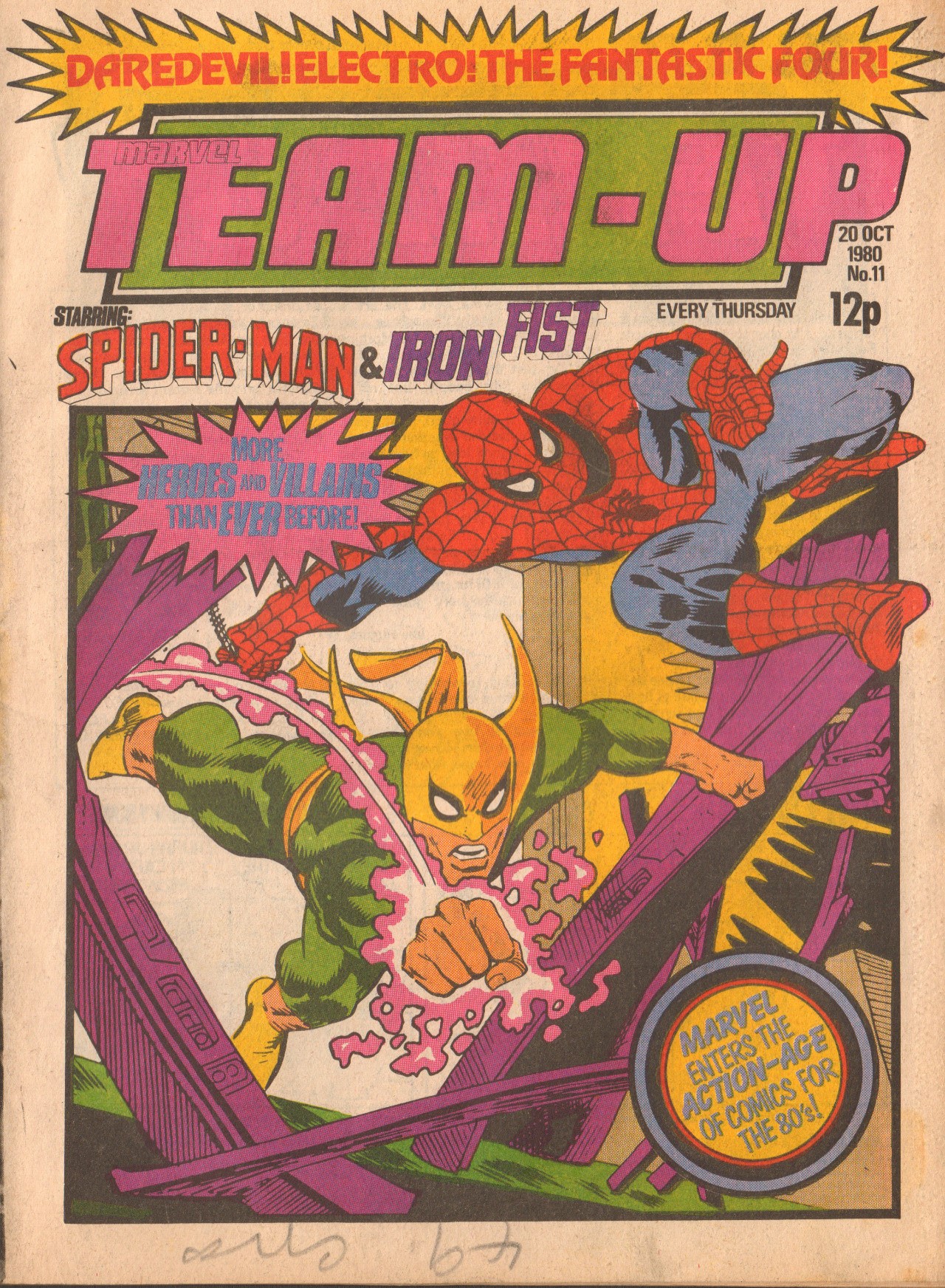 Read online Marvel Team-Up (1980) comic -  Issue #11 - 1