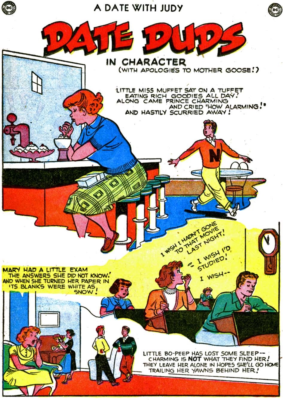Read online A Date with Judy comic -  Issue #21 - 26