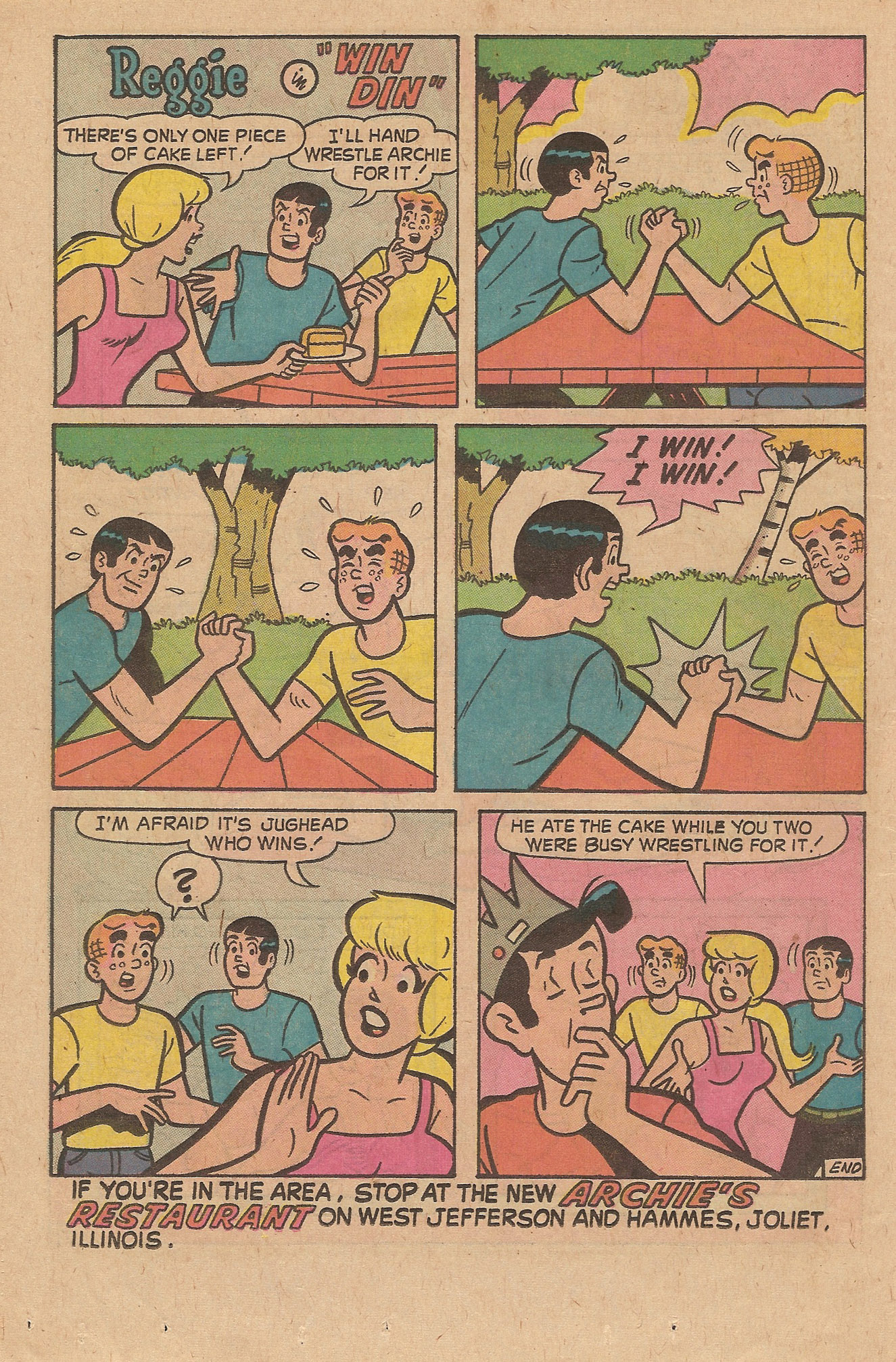 Read online Reggie's Wise Guy Jokes comic -  Issue #31 - 14