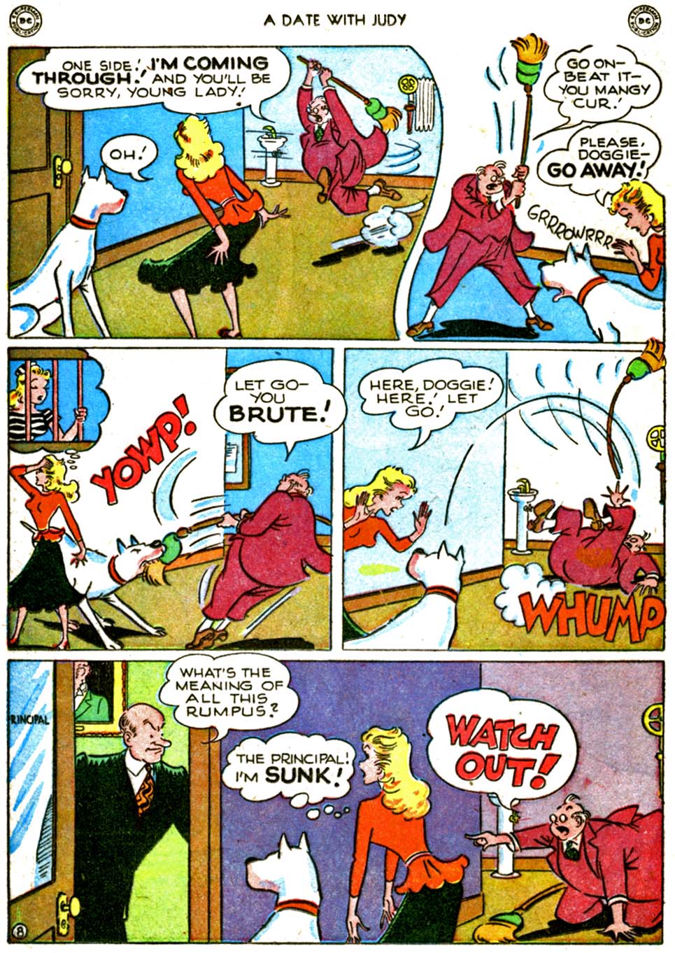 Read online A Date with Judy comic -  Issue #5 - 22