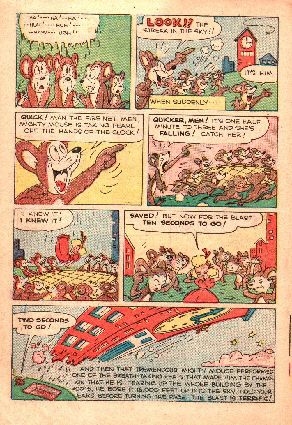 Read online Paul Terry's Mighty Mouse Comics comic -  Issue #15 - 6