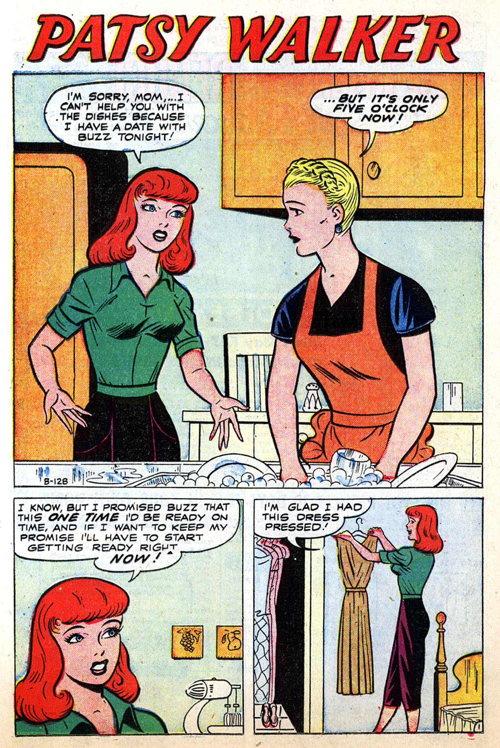 Read online Patsy Walker comic -  Issue #43 - 34