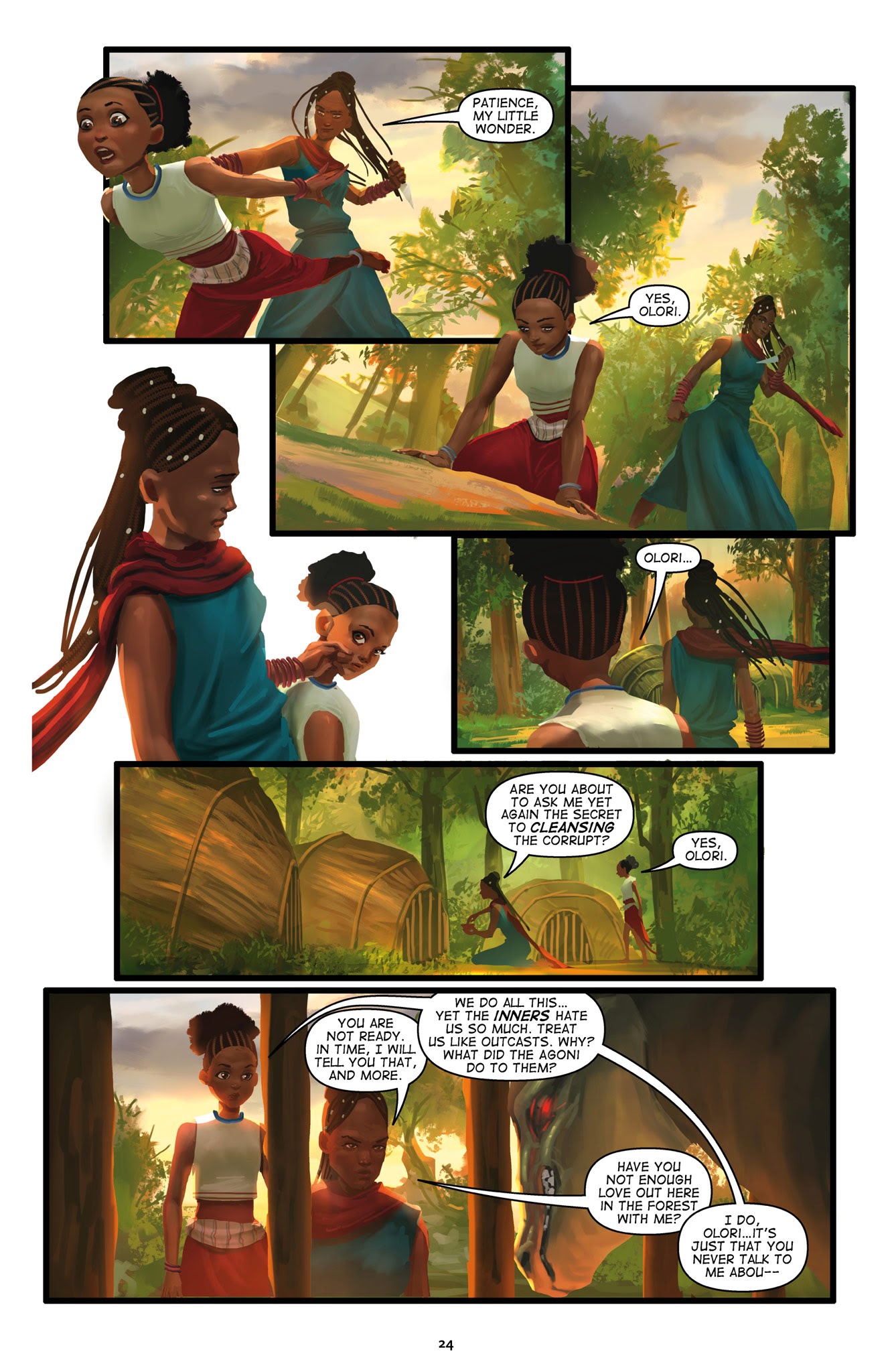 Read online Iyanu: Child of Wonder comic -  Issue # TPB 1 - 25
