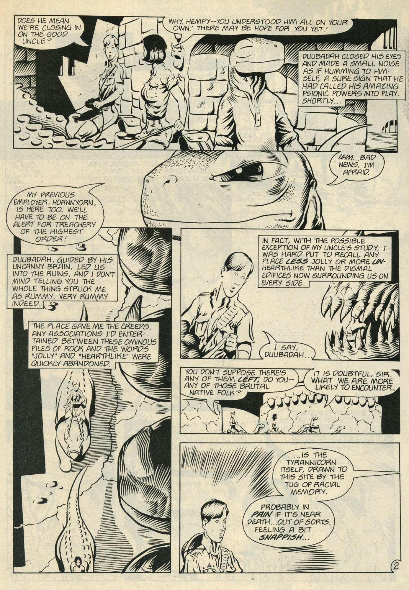 Read online Dinosaur Rex comic -  Issue #3 - 4