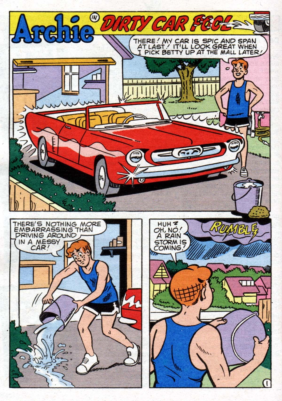 Read online Archie's Double Digest Magazine comic -  Issue #136 - 141