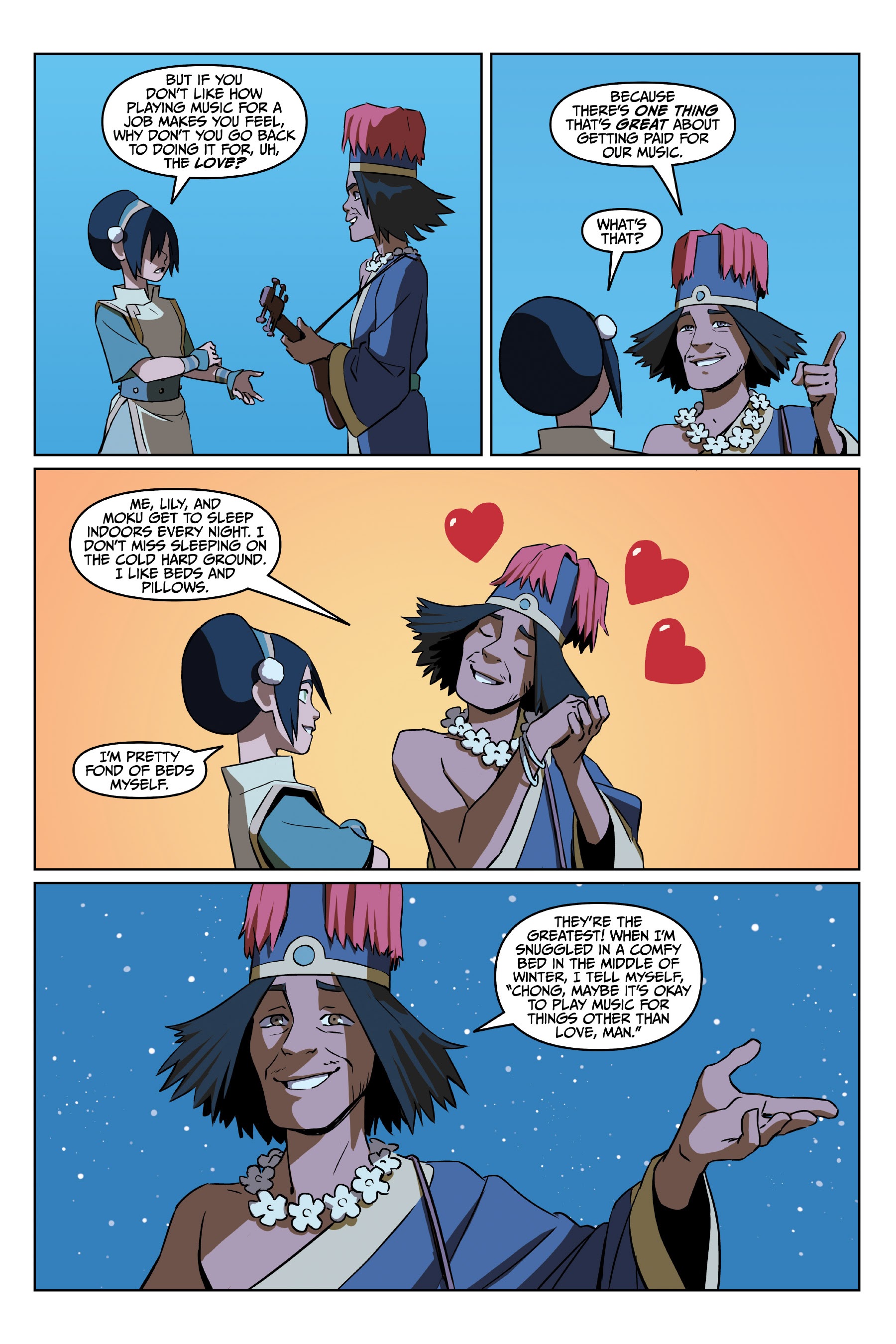Read online Nickelodeon Avatar: The Last Airbender - Toph Beifong's Metalbending Academy comic -  Issue # TPB - 38
