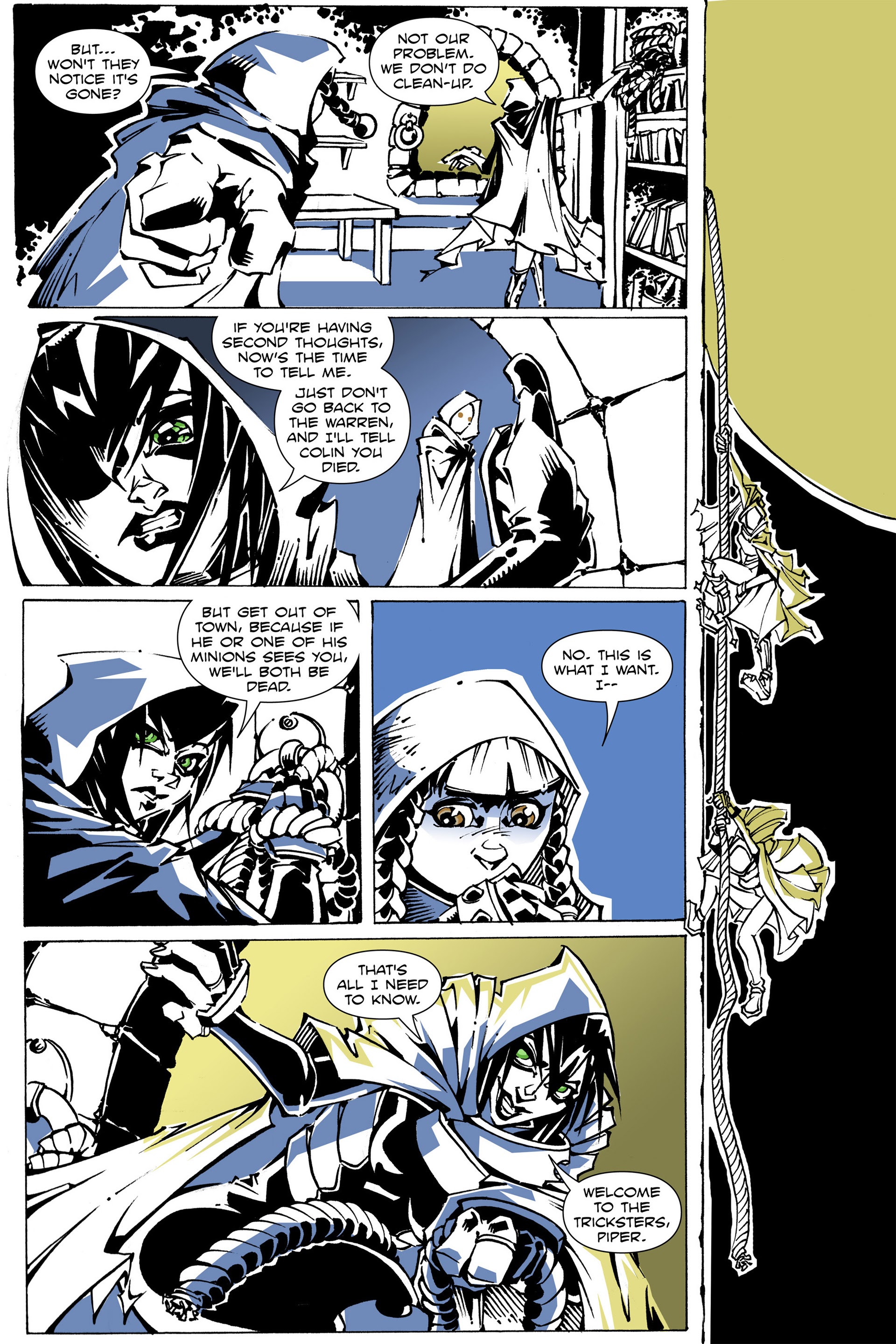 Read online Artful Daggers comic -  Issue #1 - 6