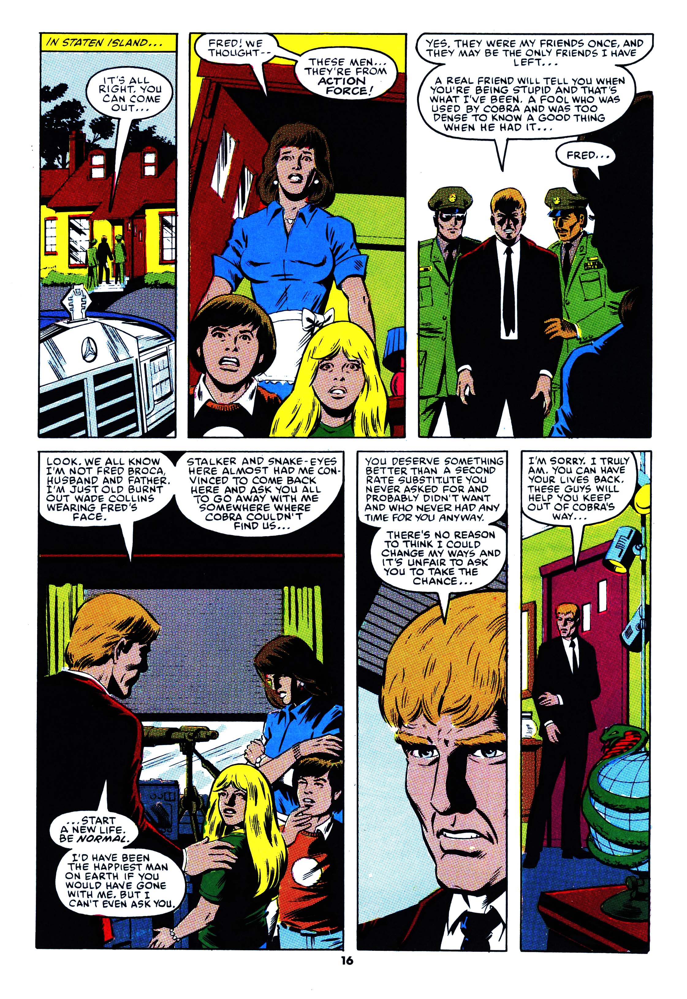 Read online Action Force comic -  Issue #43 - 16