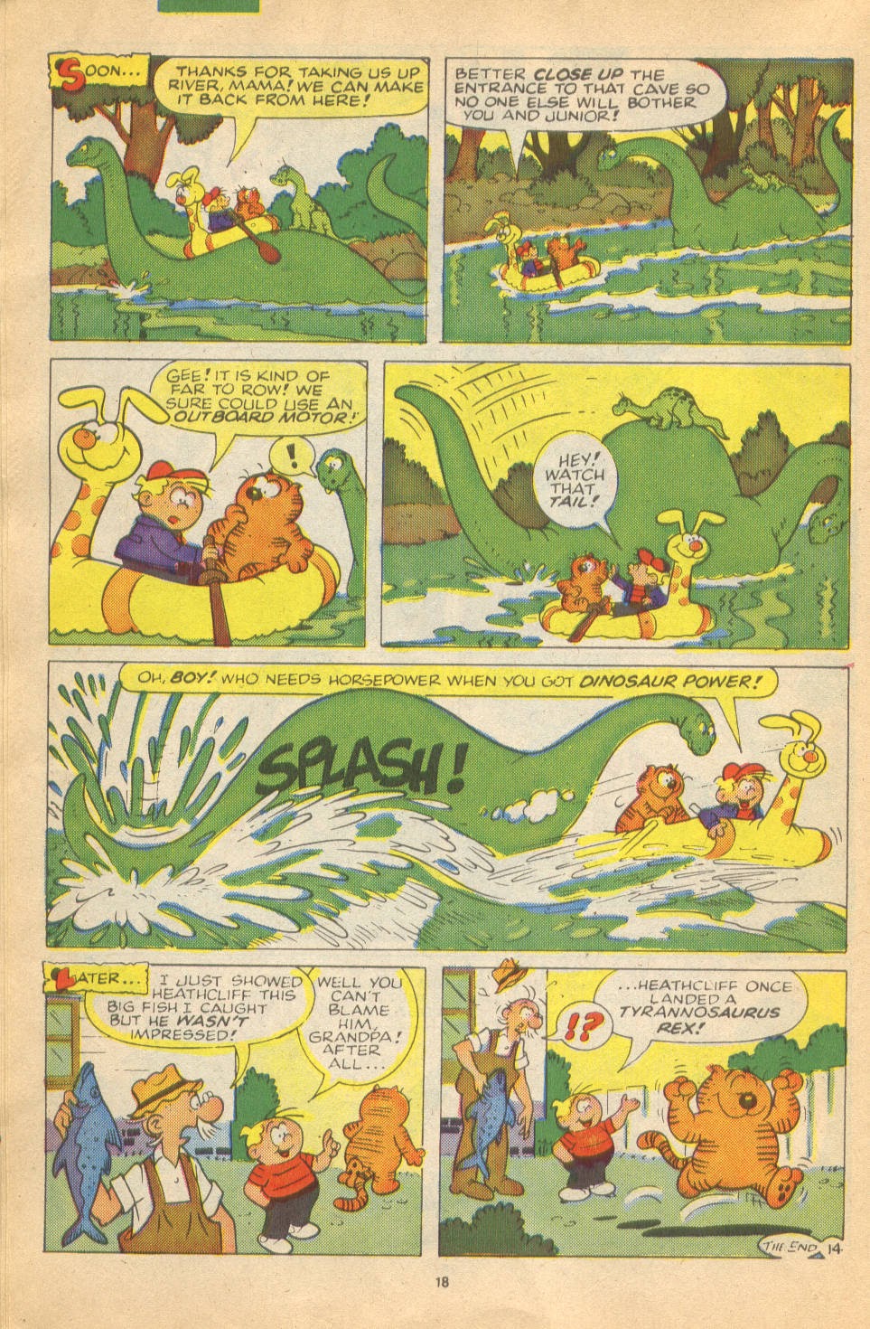 Read online Heathcliff's Funhouse comic -  Issue #9 - 15