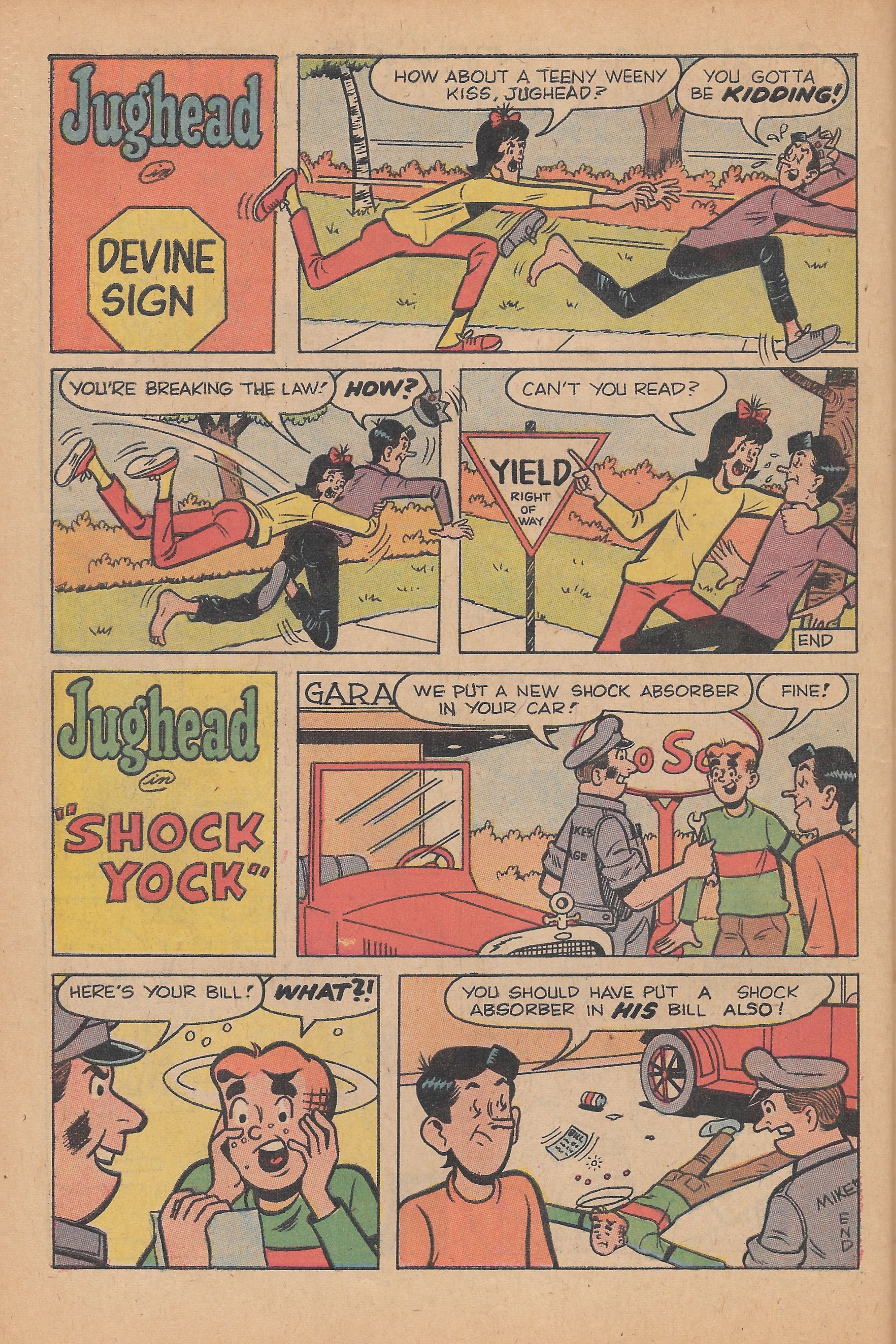 Read online Jughead's Jokes comic -  Issue #25 - 46
