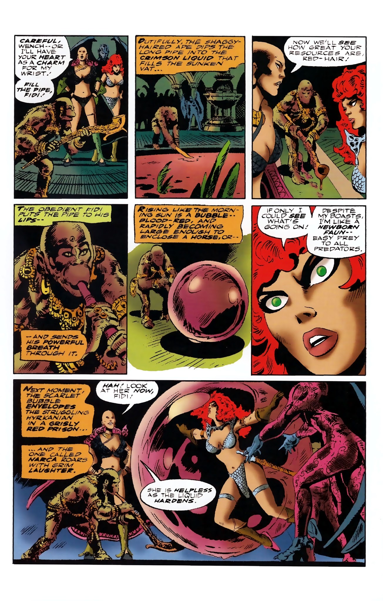 Read online The Adventures of Red Sonja comic -  Issue # TPB 3 - 65
