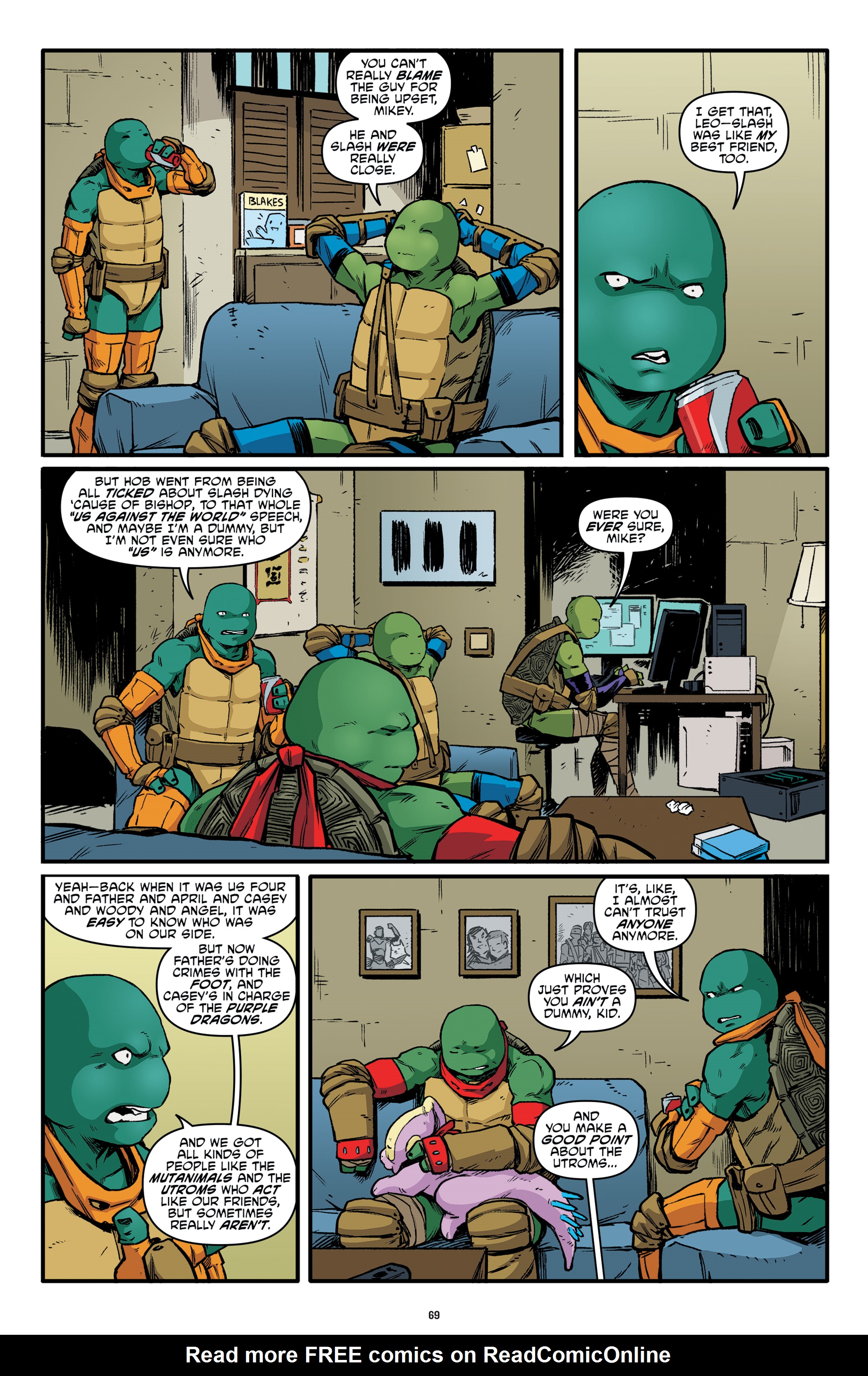 Read online Teenage Mutant Ninja Turtles: The IDW Collection comic -  Issue # TPB 13 (Part 1) - 51