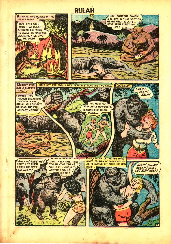 Read online Rulah - Jungle Goddess comic -  Issue #22 - 20