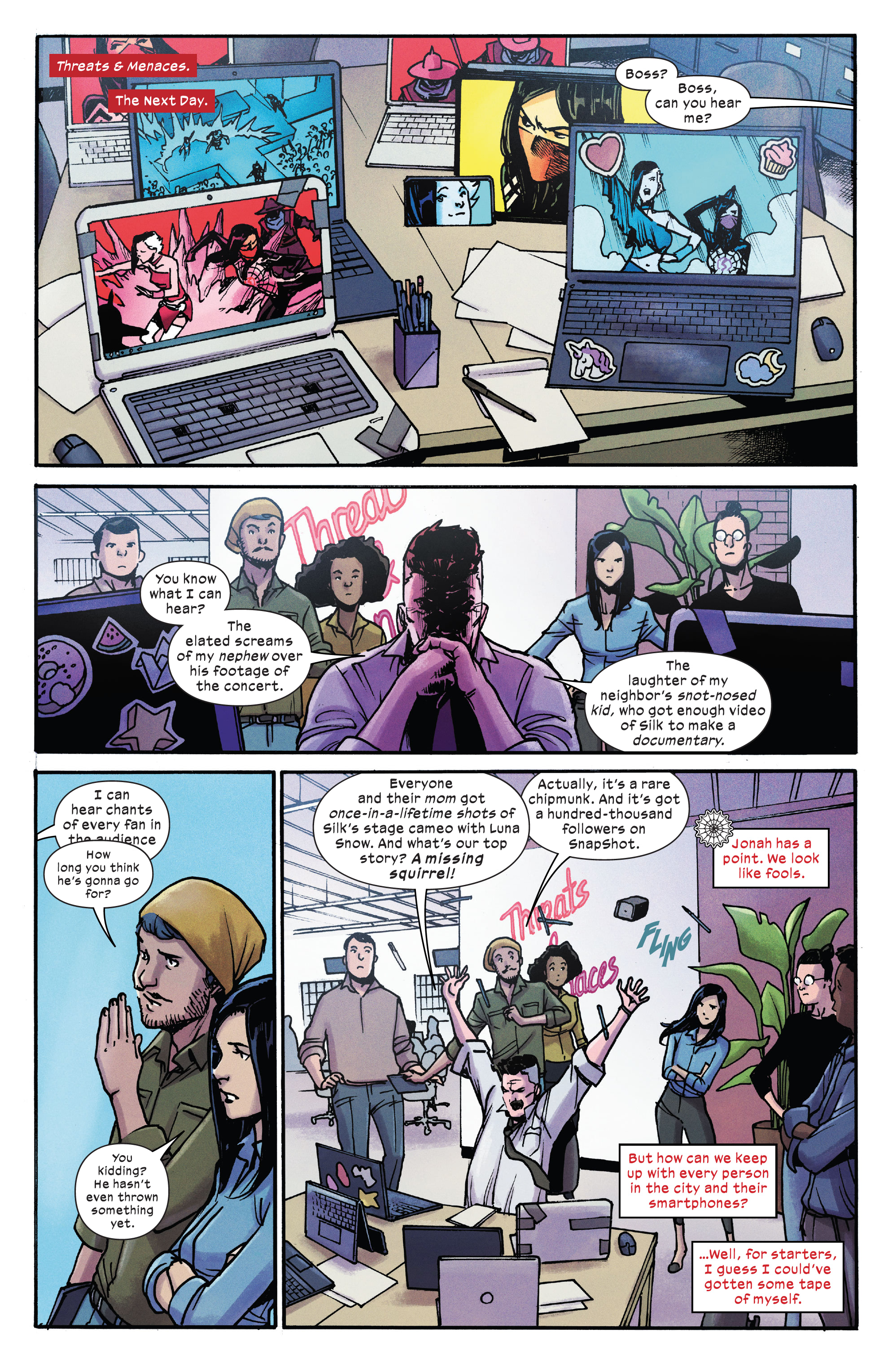 Read online Silk (2022) comic -  Issue #3 - 5