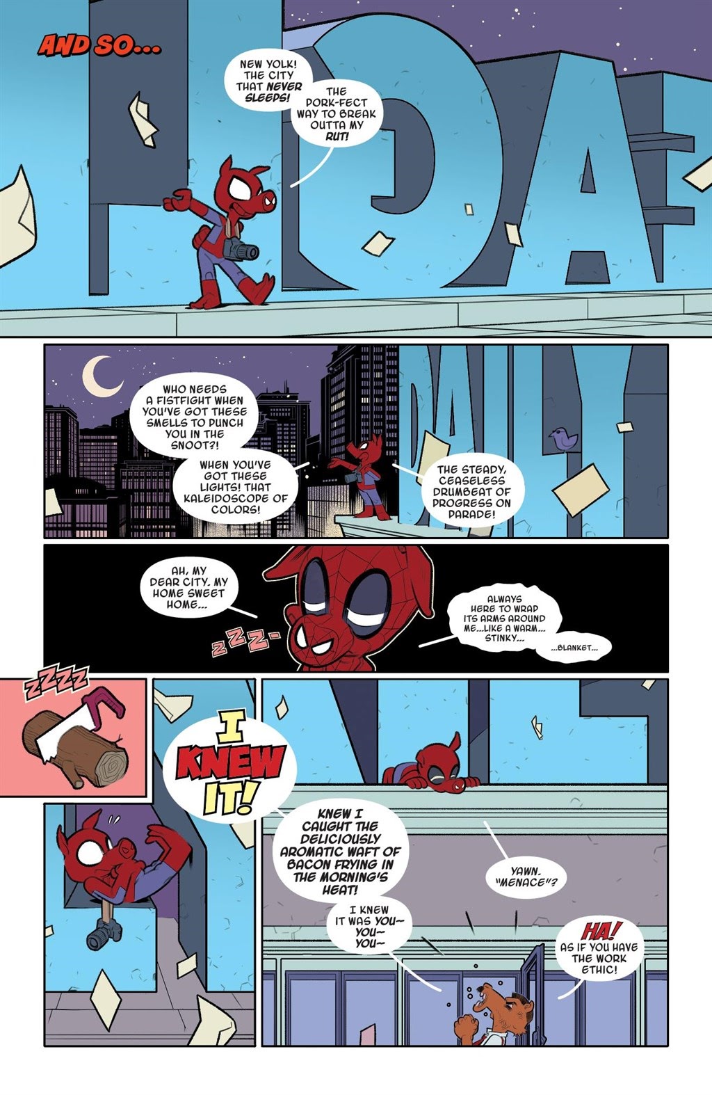 Read online Spider-Man: Spider-Verse comic -  Issue # Spider-Ham - 71