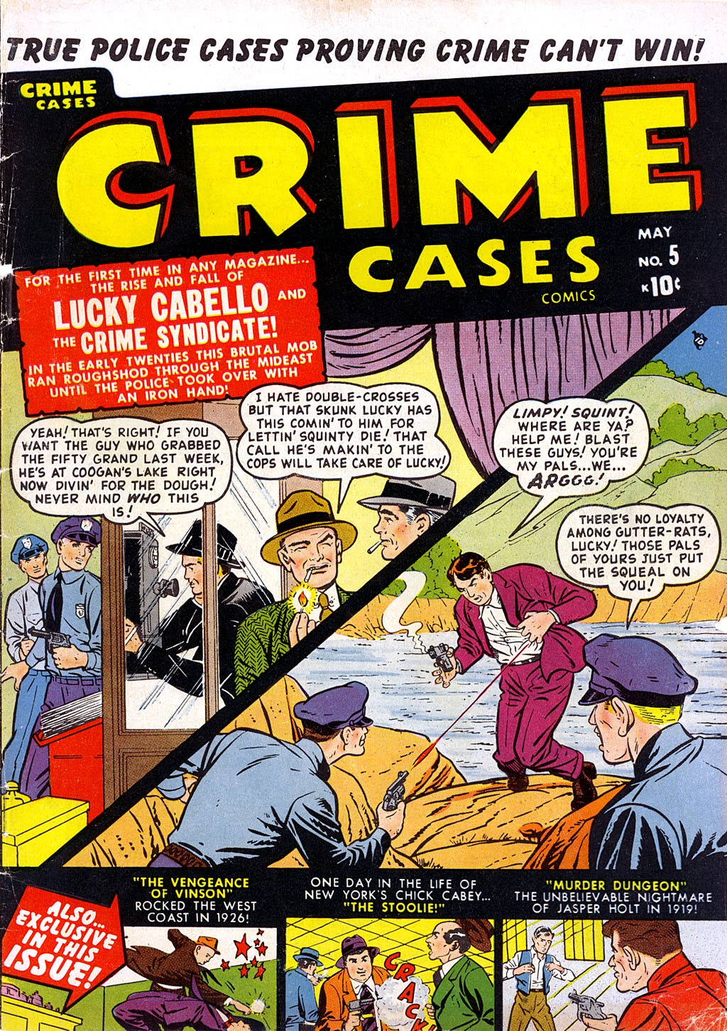 Read online Crime Cases Comics (1951) comic -  Issue #5 - 1