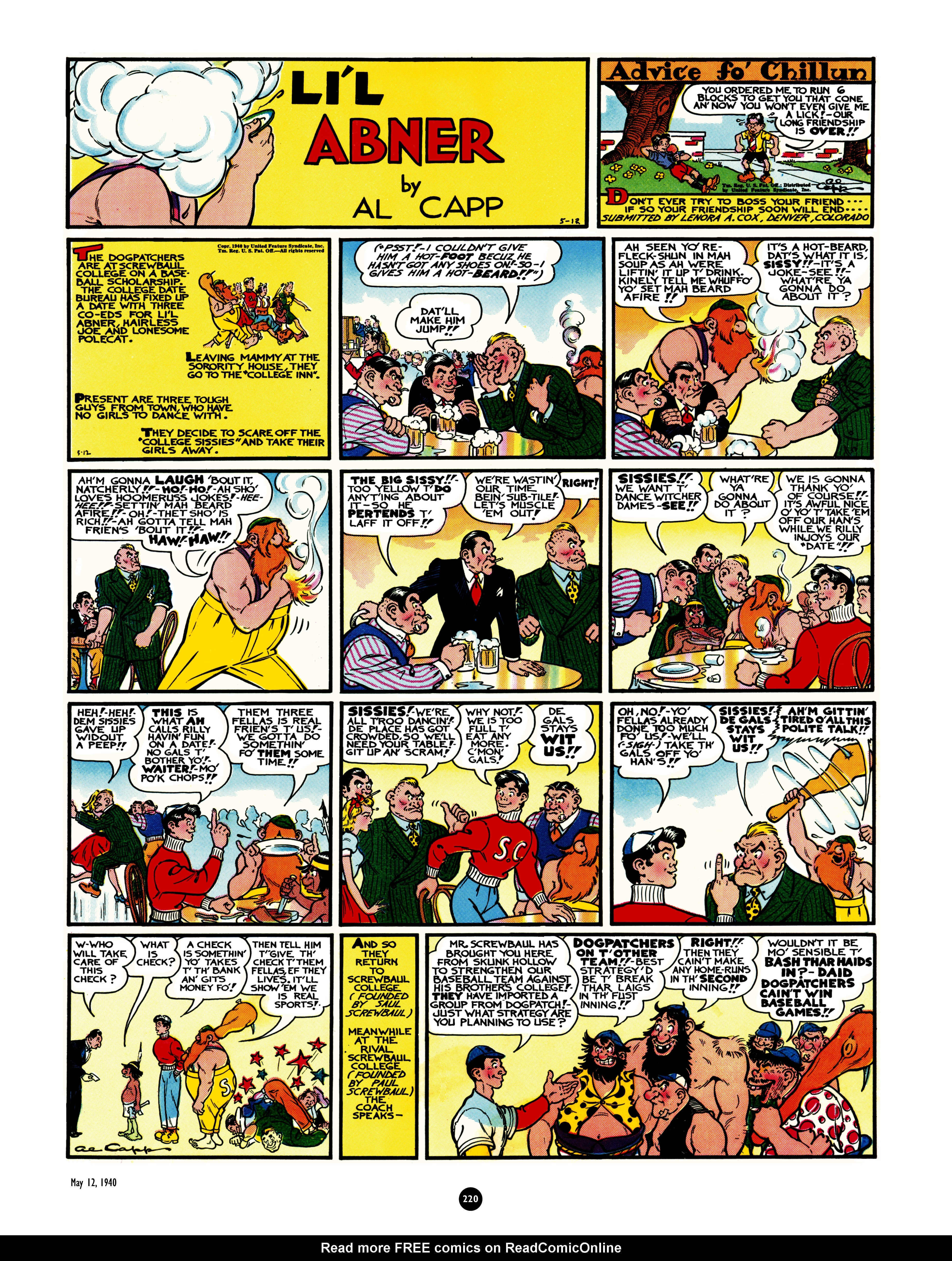 Read online Al Capp's Li'l Abner Complete Daily & Color Sunday Comics comic -  Issue # TPB 3 (Part 3) - 22