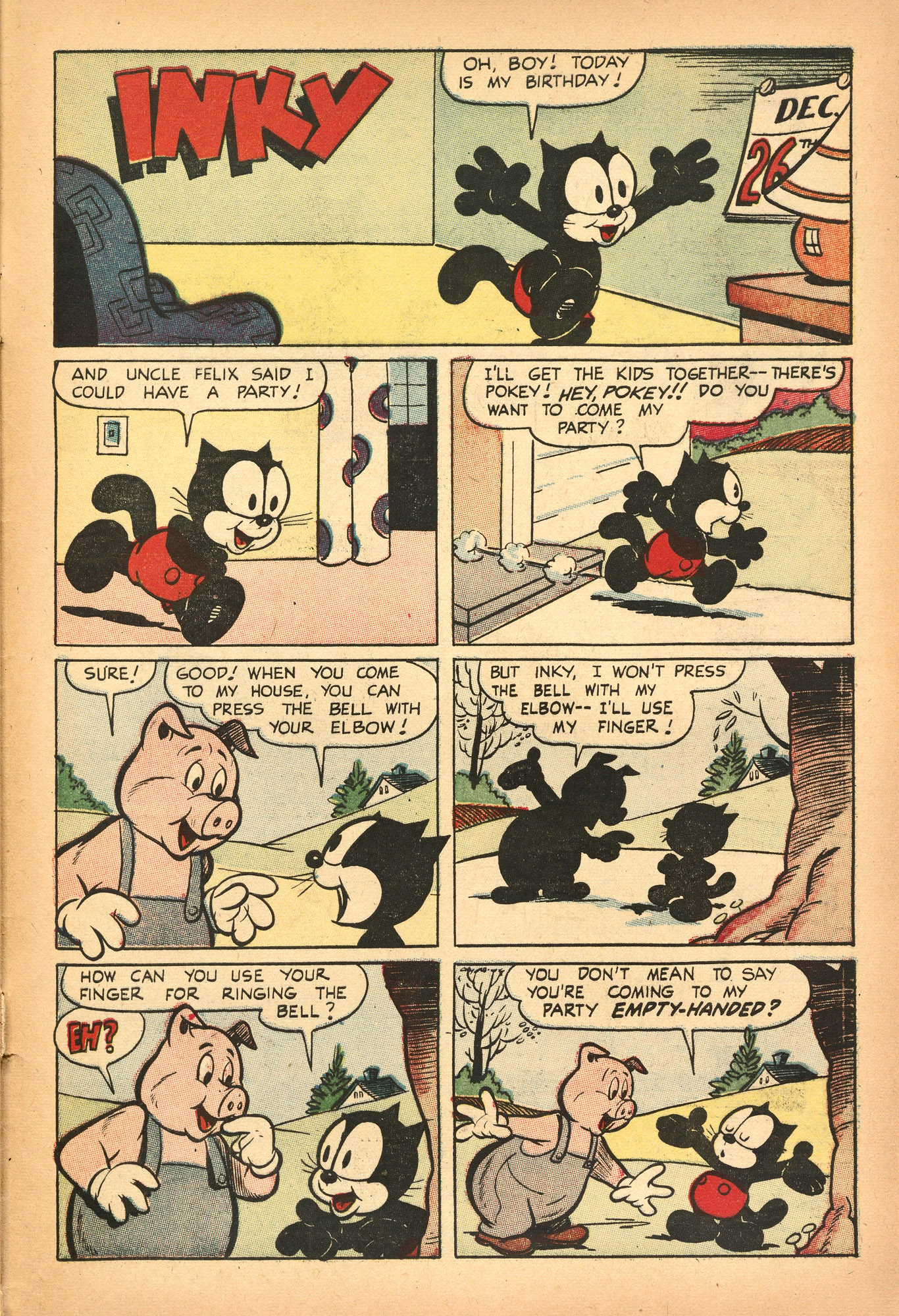 Read online Felix the Cat (1951) comic -  Issue #49 - 33