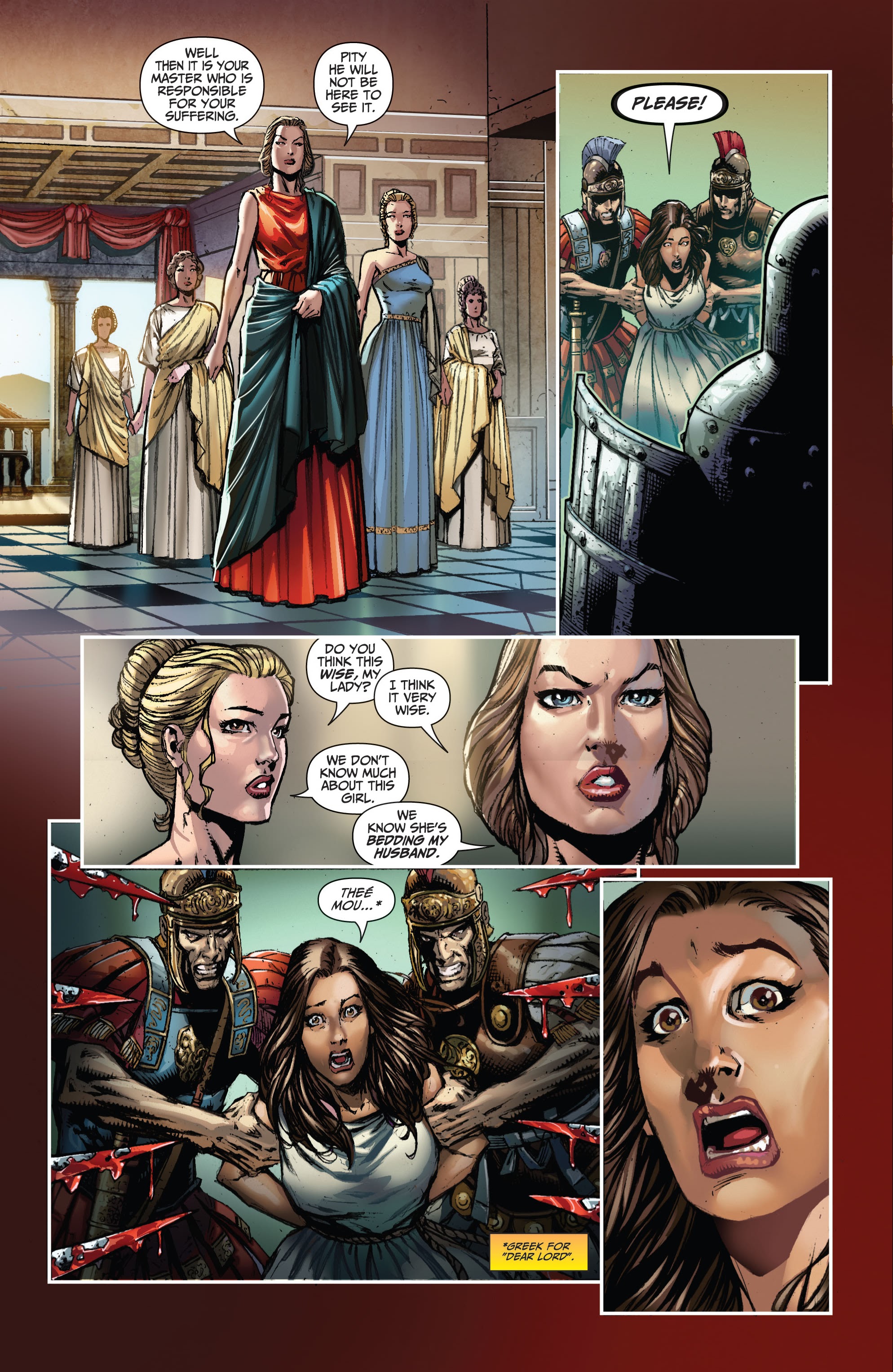 Read online Robyn Hood: Iron Maiden comic -  Issue #1 - 4