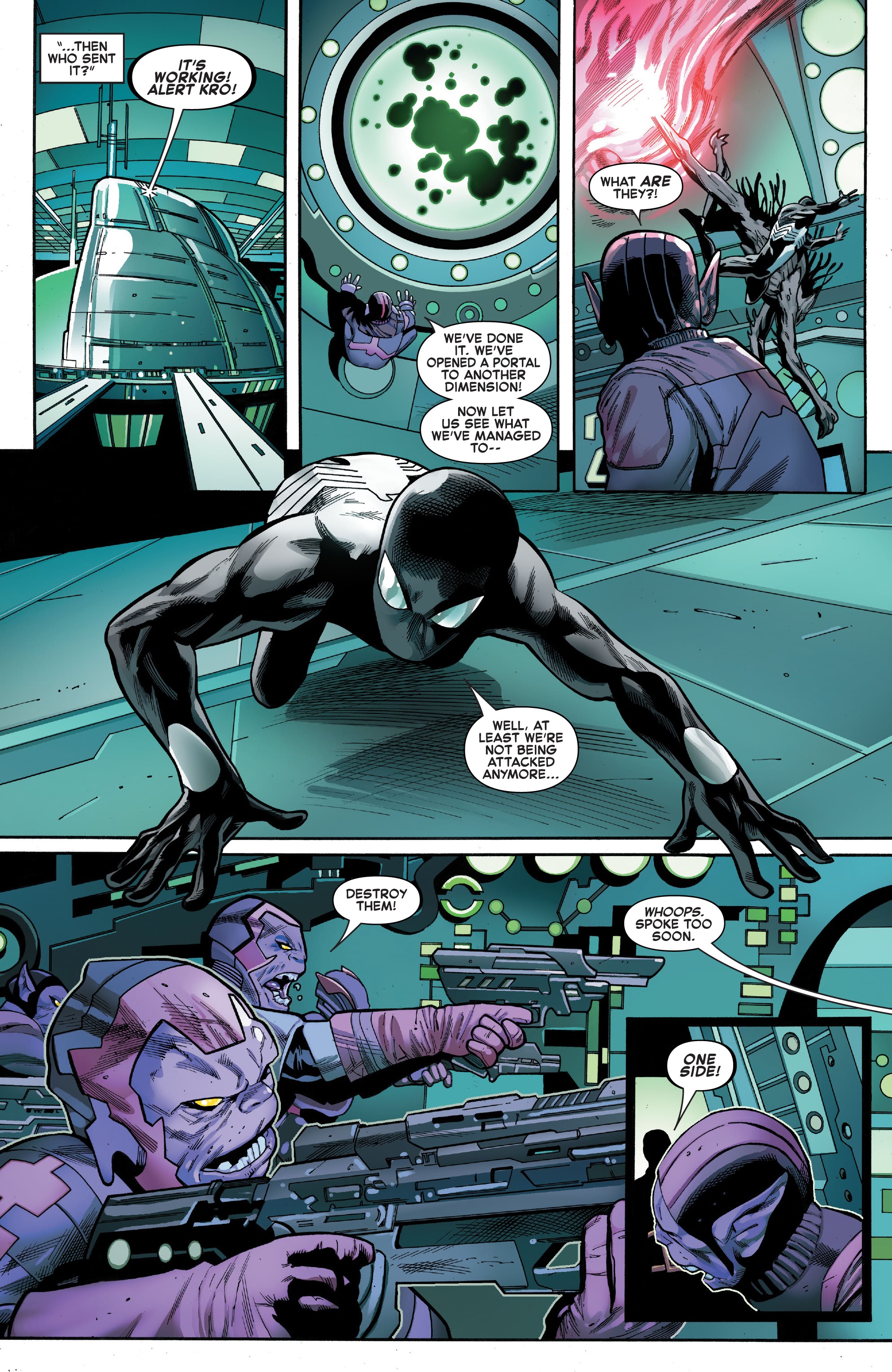 Read online Symbiote Spider-Man: Crossroads comic -  Issue #3 - 21