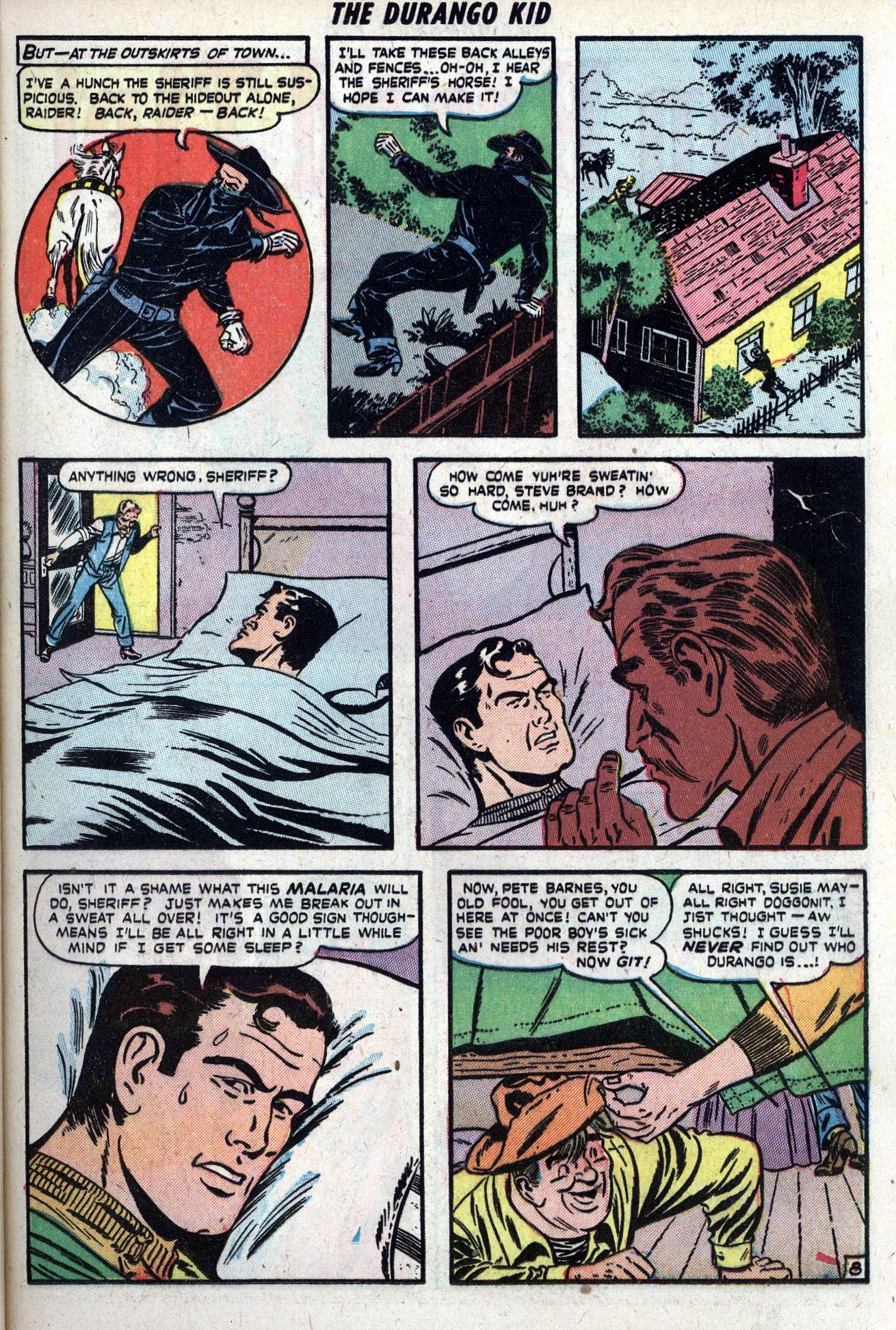 Read online Charles Starrett as The Durango Kid comic -  Issue #6 - 17