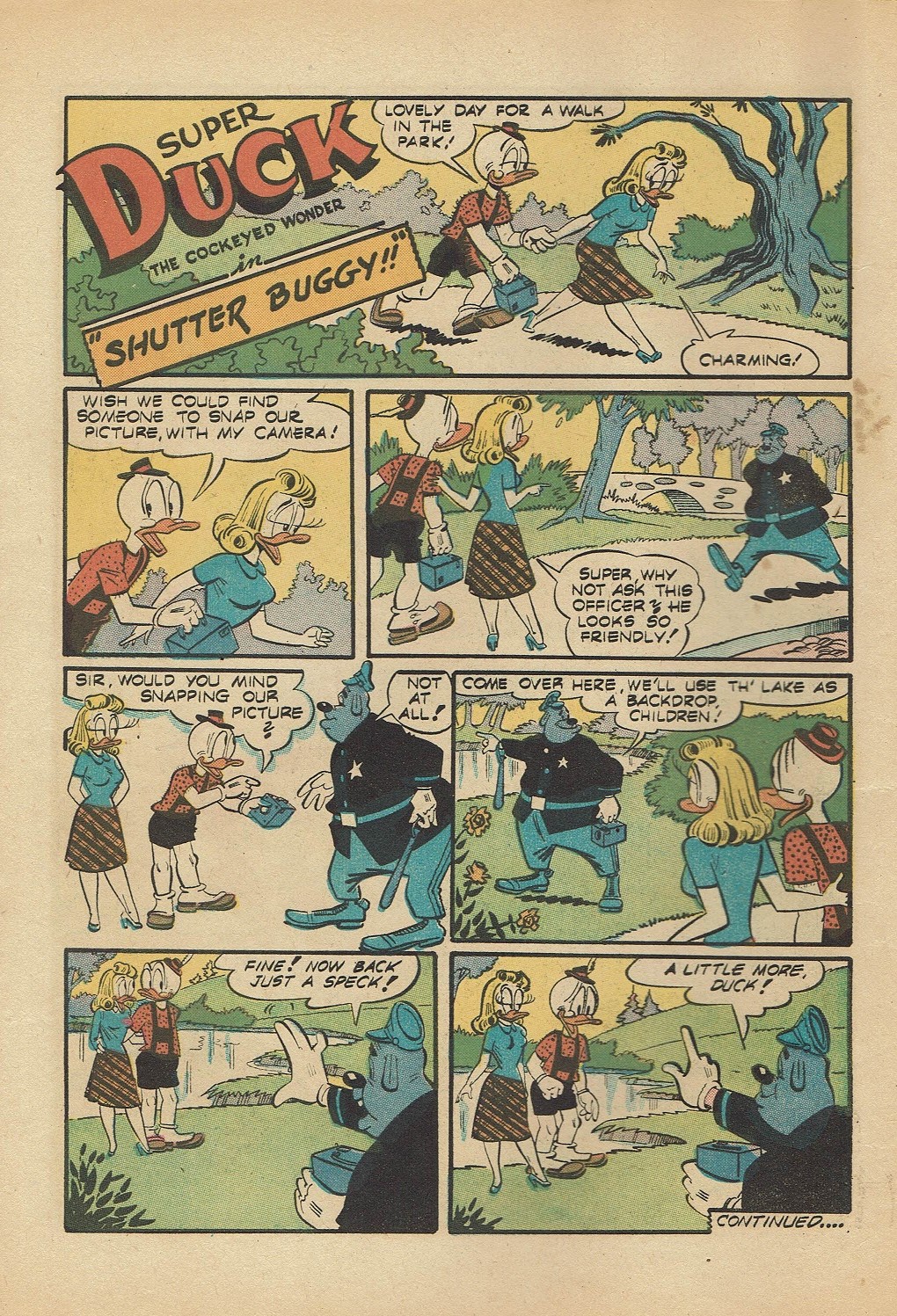 Read online Super Duck Comics comic -  Issue #67 - 6