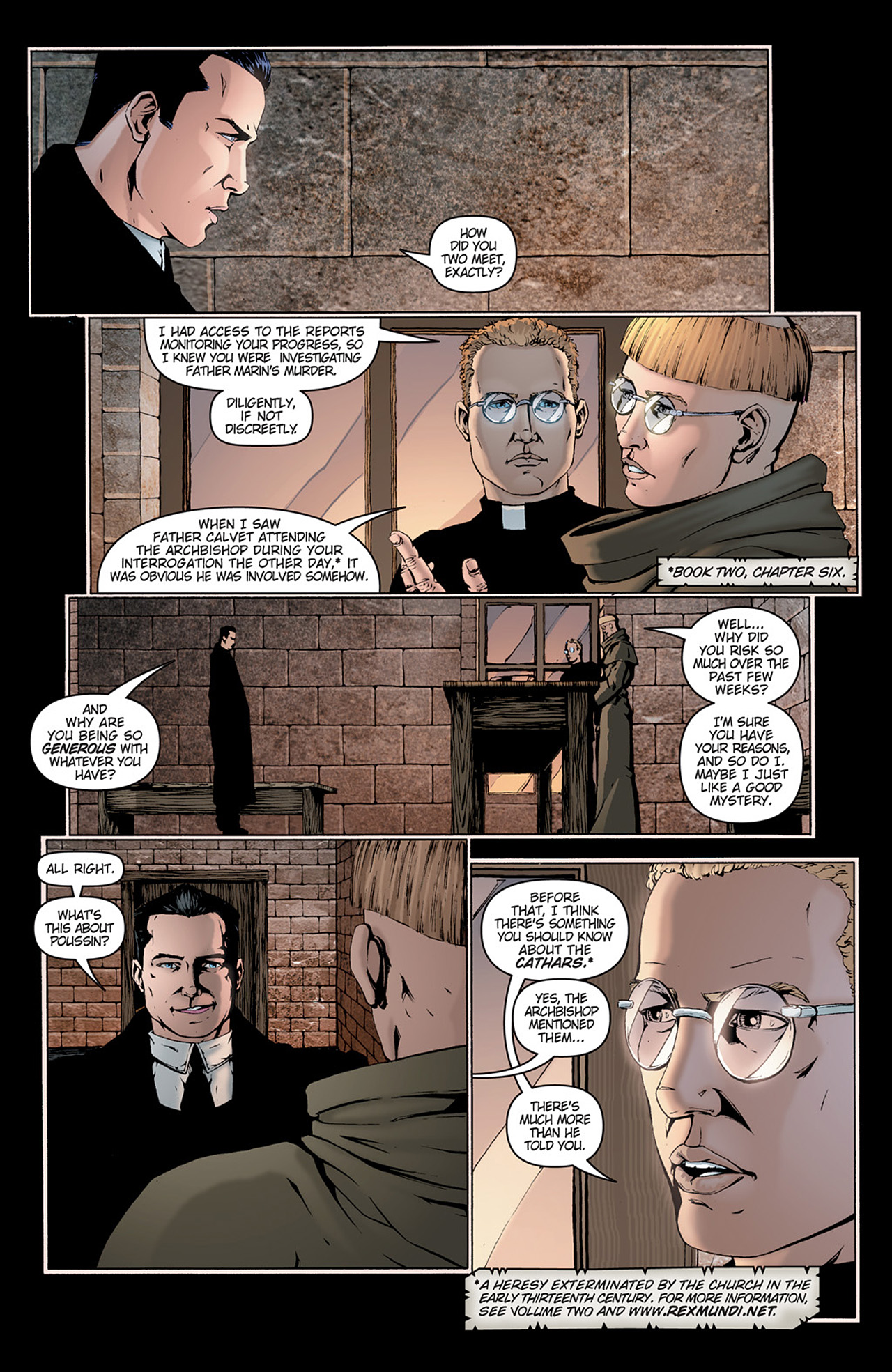 Read online Rex Mundi (2006) comic -  Issue # TPB 3 - 17