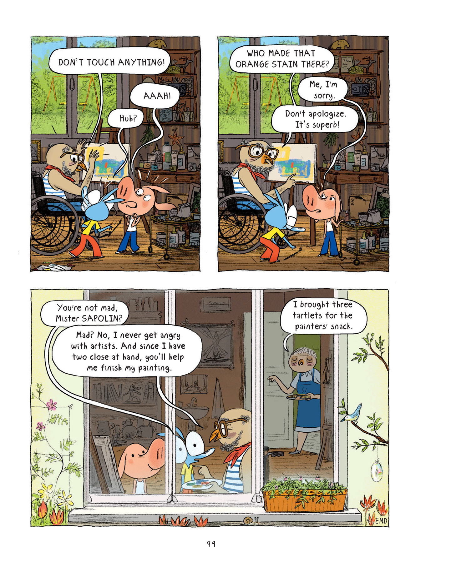 Read online Ariol comic -  Issue # TPB 6 - 95