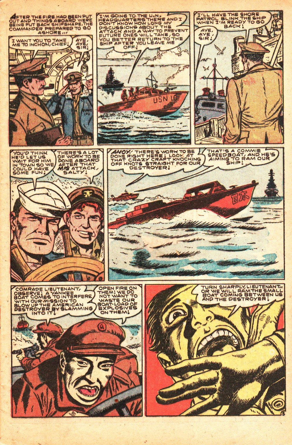 Read online Navy Action (1957) comic -  Issue #15 - 5
