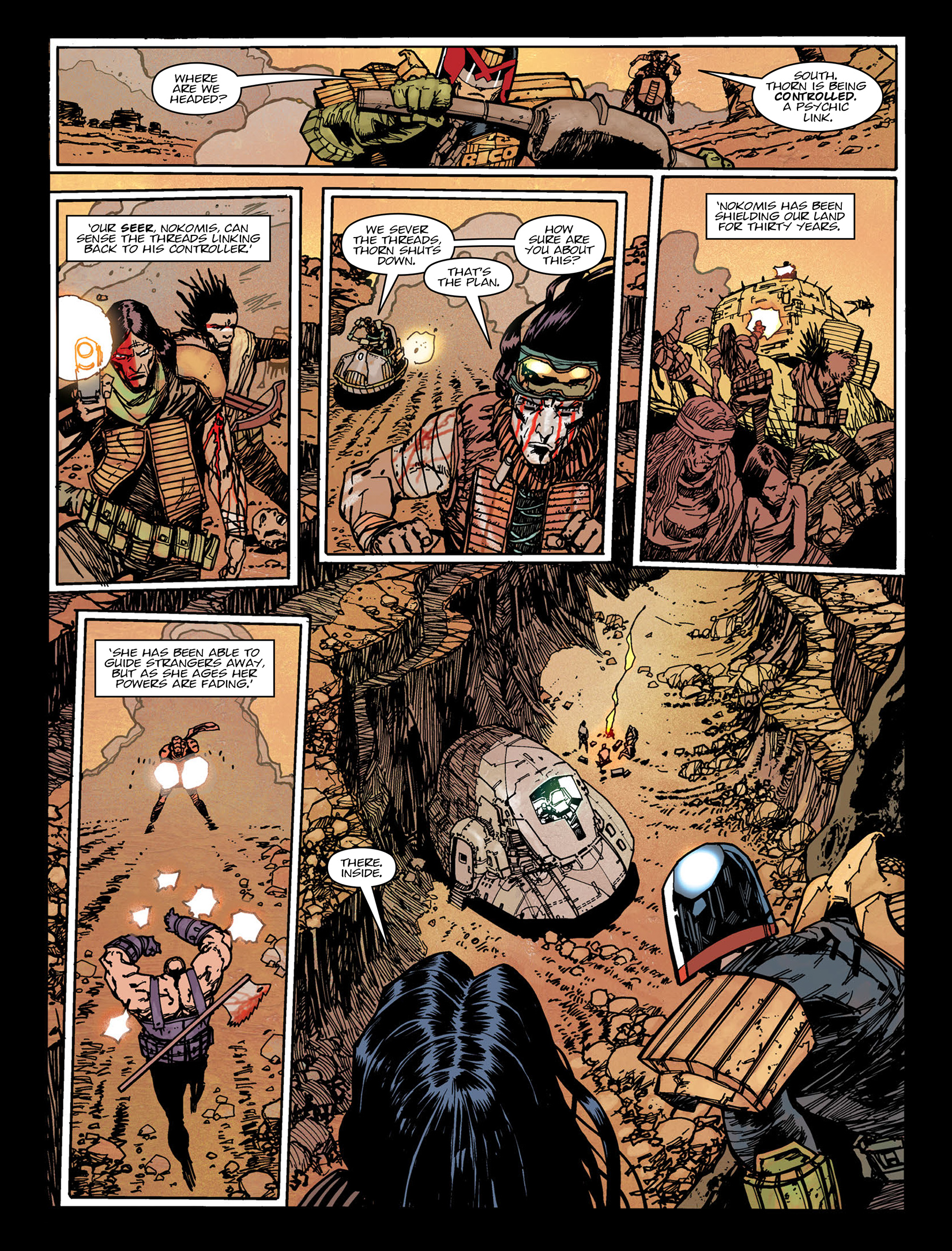 Read online Judge Dredd Megazine (Vol. 5) comic -  Issue #373 - 10