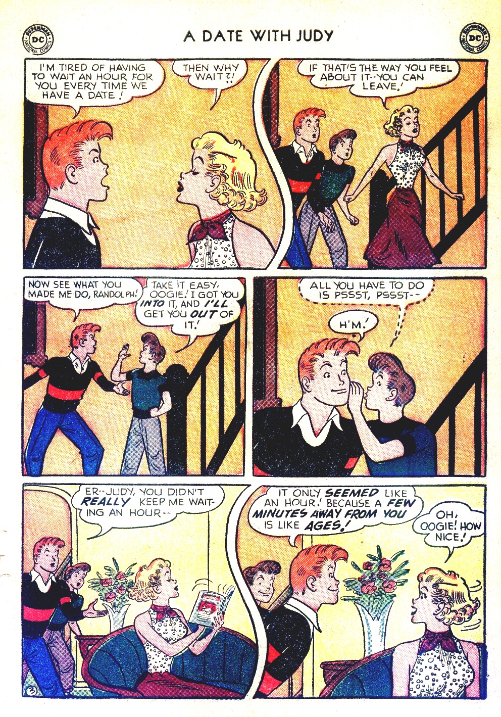 Read online A Date with Judy comic -  Issue #37 - 5