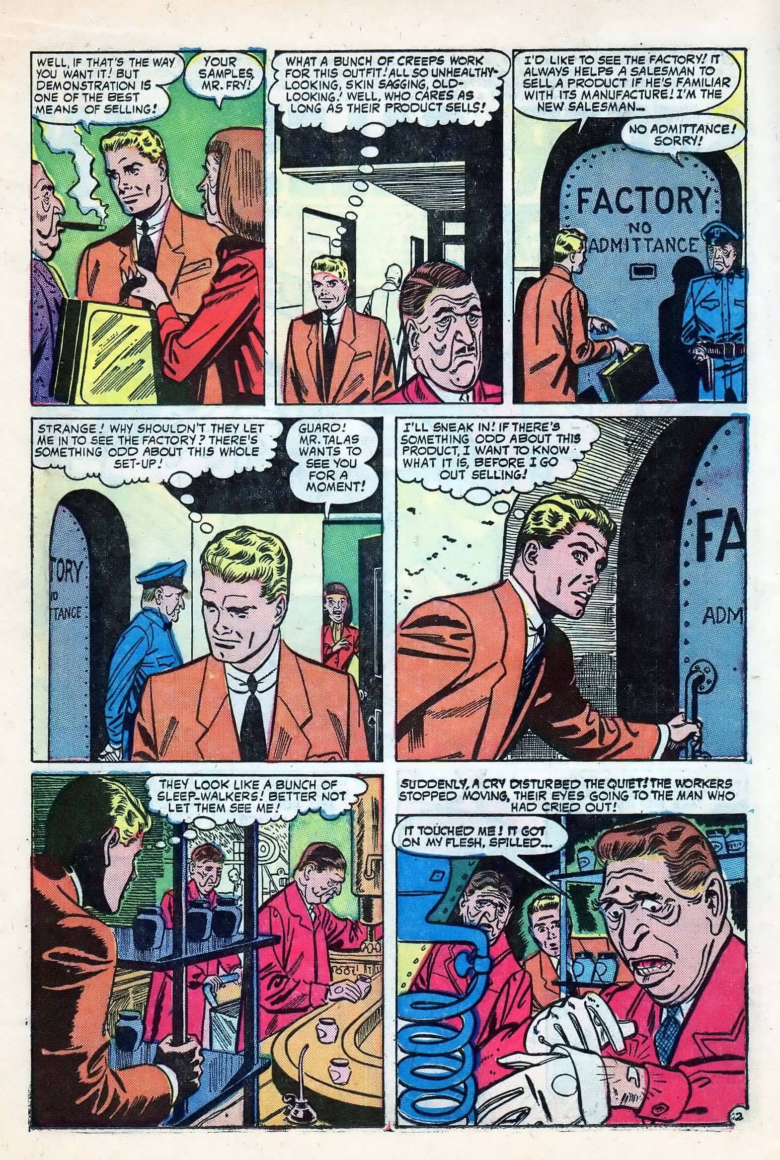 Read online Strange Stories of Suspense comic -  Issue #8 - 14