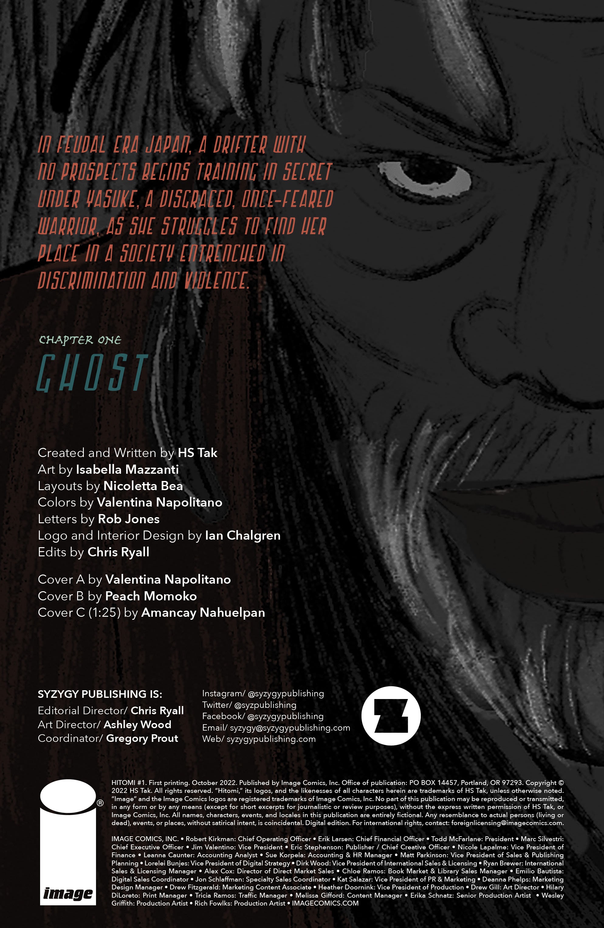 Read online Hitomi comic -  Issue #1 - 2