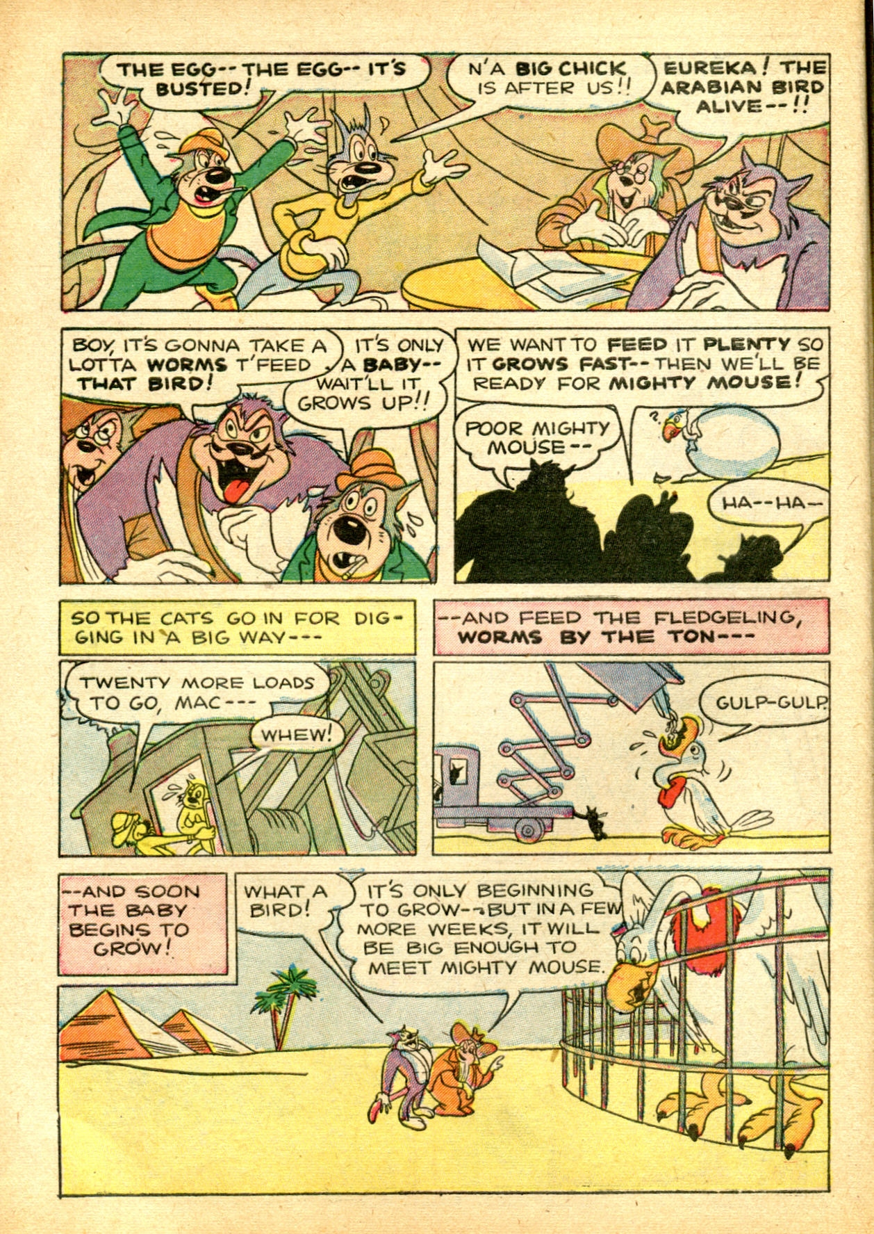 Read online Paul Terry's Mighty Mouse Comics comic -  Issue #39 - 10