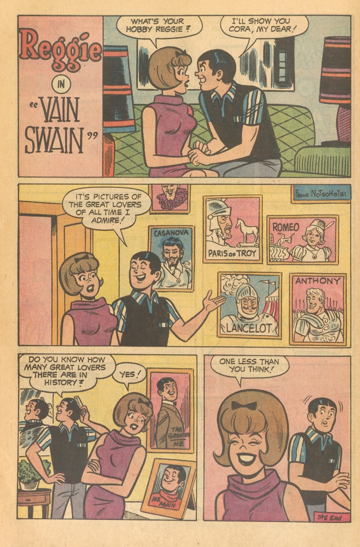 Read online Reggie's Wise Guy Jokes comic -  Issue #16 - 46