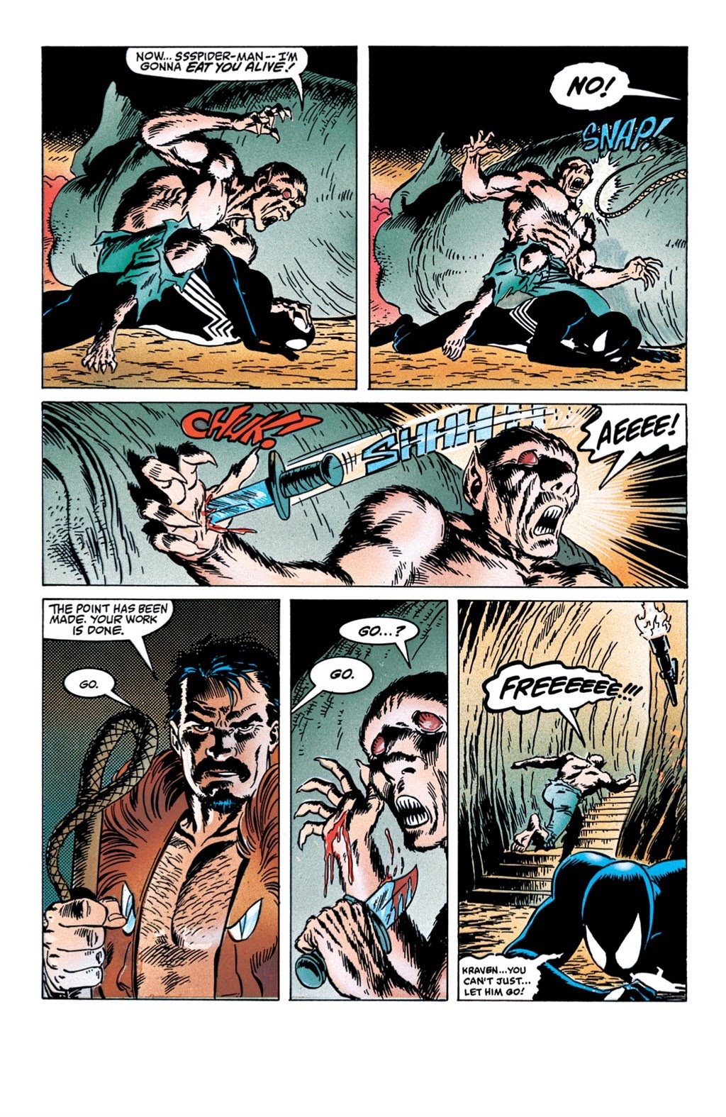 Read online Spider-Man: Kraven's Last Hunt Marvel Select comic -  Issue # TPB (Part 2) - 16