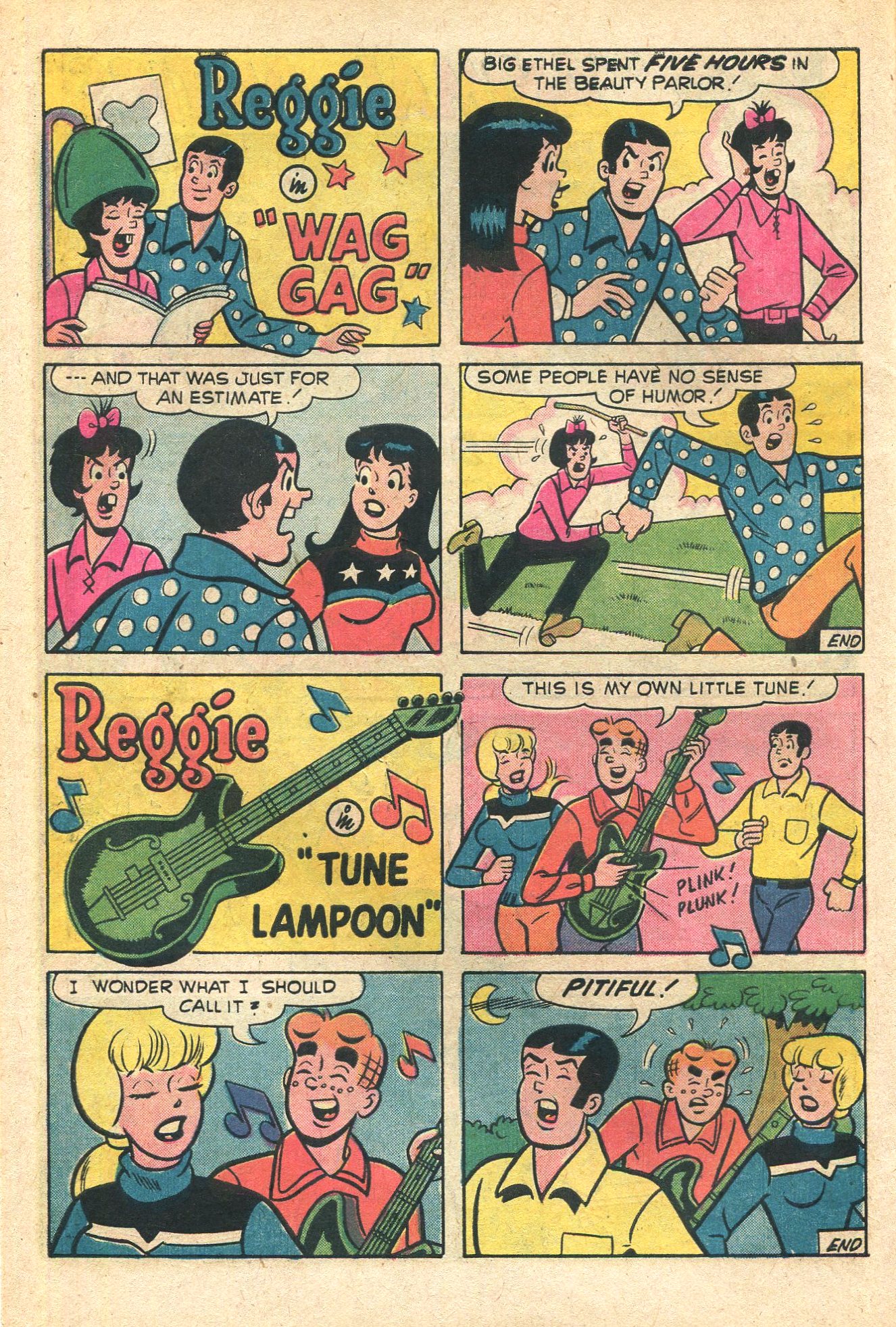 Read online Reggie's Wise Guy Jokes comic -  Issue #30 - 6