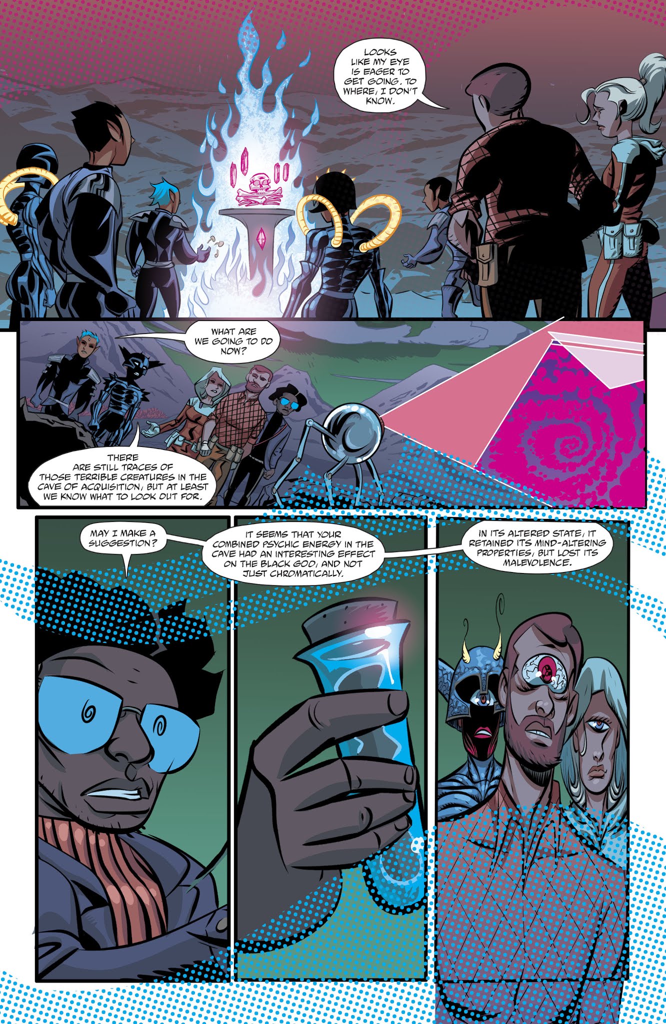 Read online Cave Carson Has An Intersteller Eye comic -  Issue #3 - 21