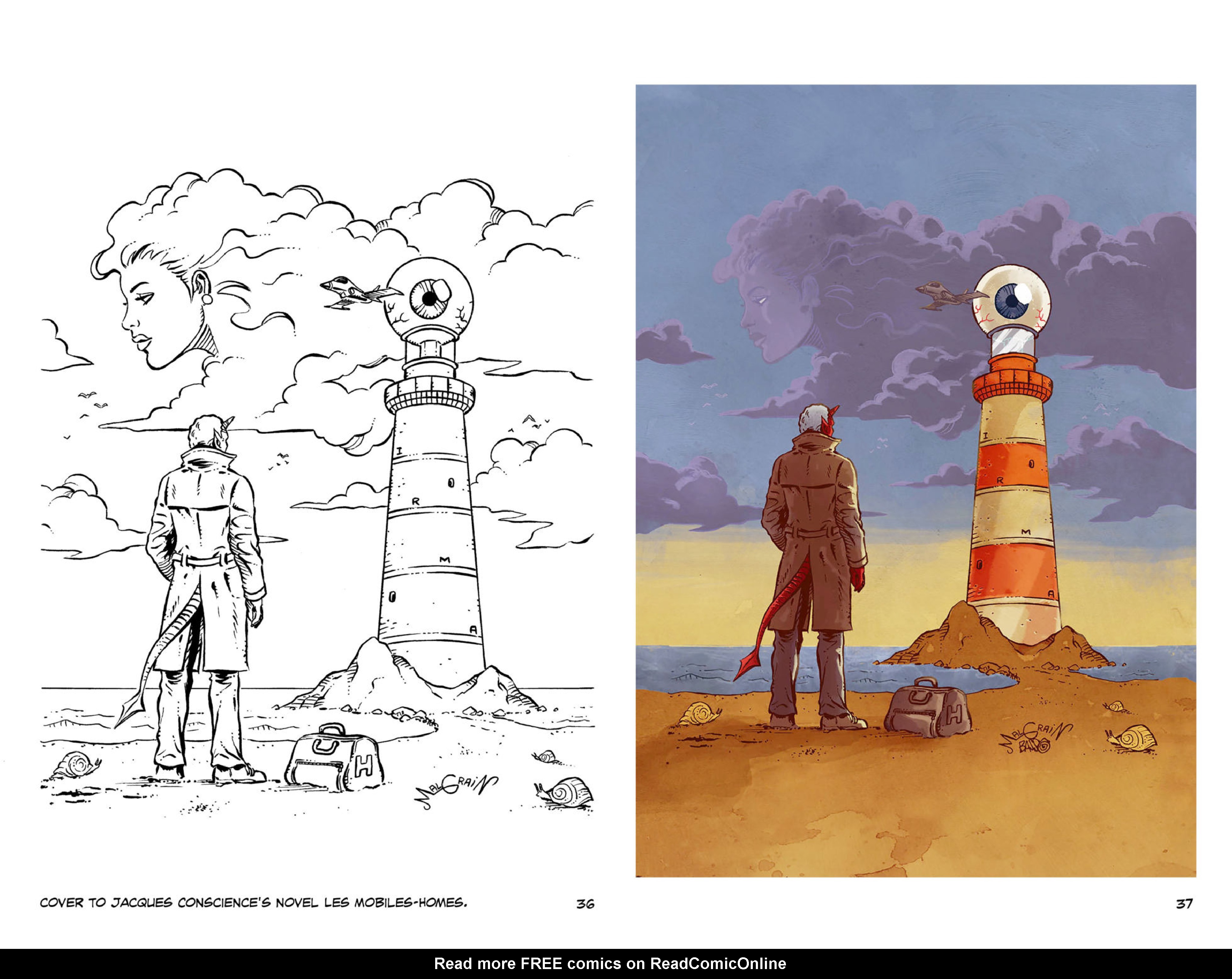 Read online The Art of Chris Malgrain comic -  Issue #5 - 33