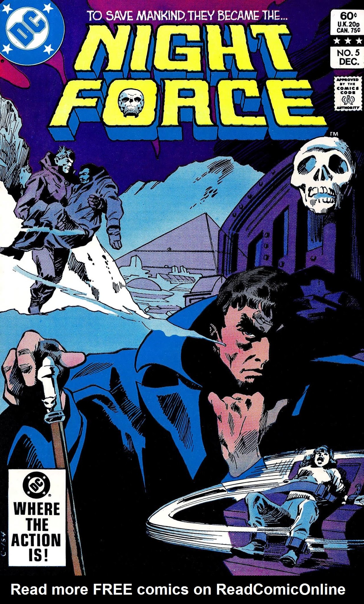 Read online The Night Force comic -  Issue #5 - 1