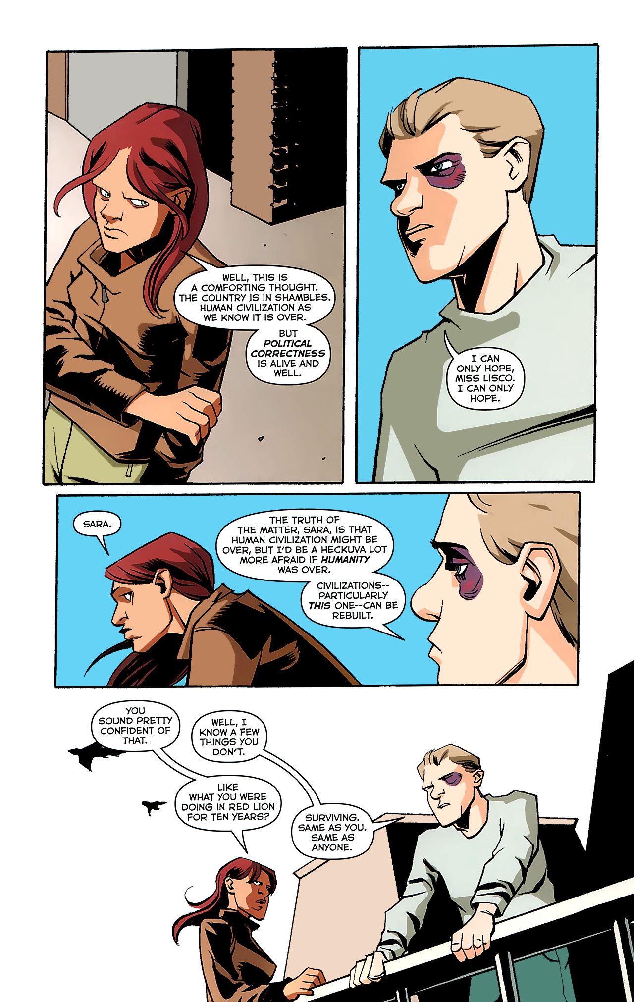 Read online Resurrection (2009) comic -  Issue #8 - 16