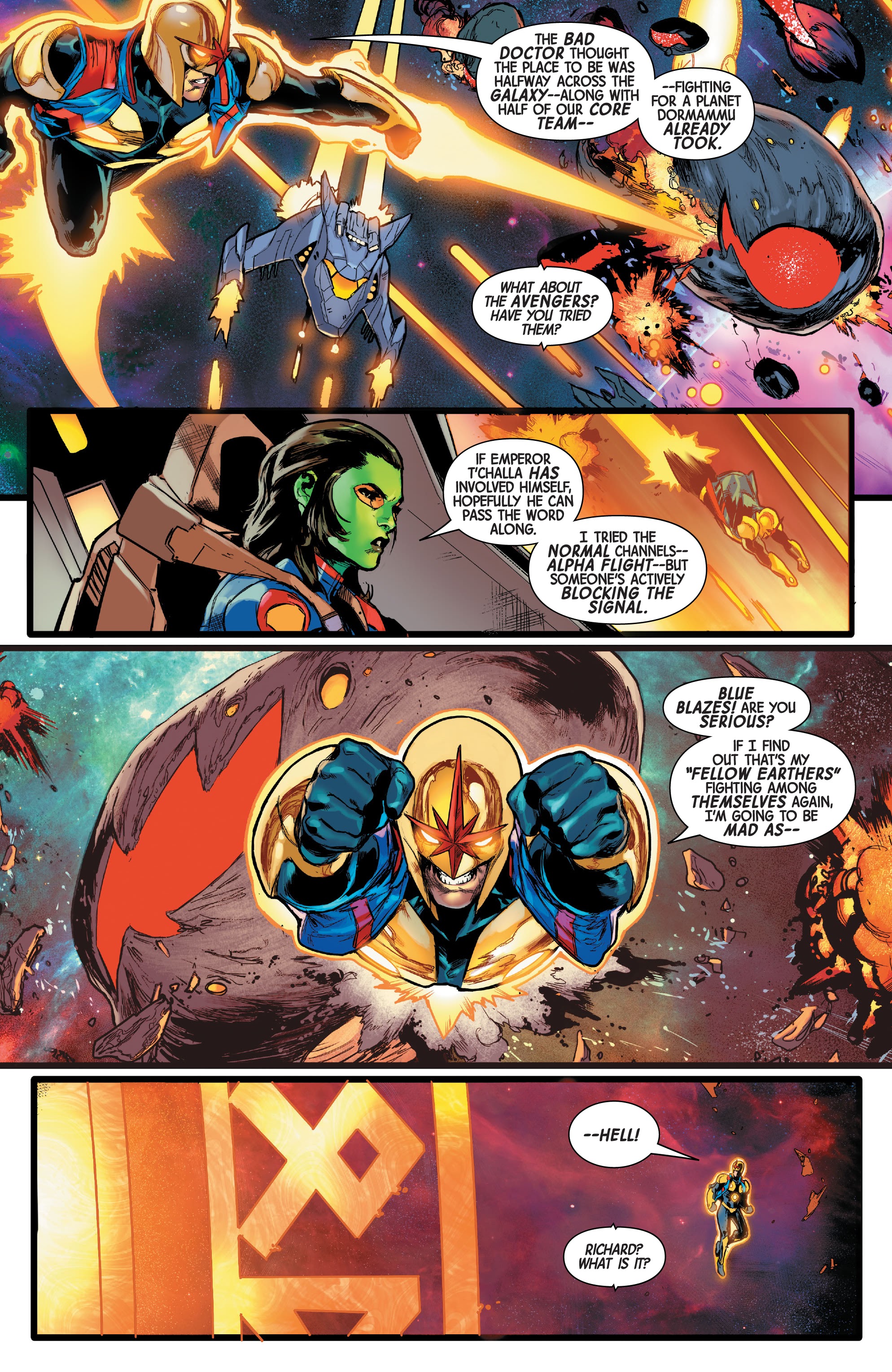 Read online Guardians Of The Galaxy (2020) comic -  Issue #17 - 18
